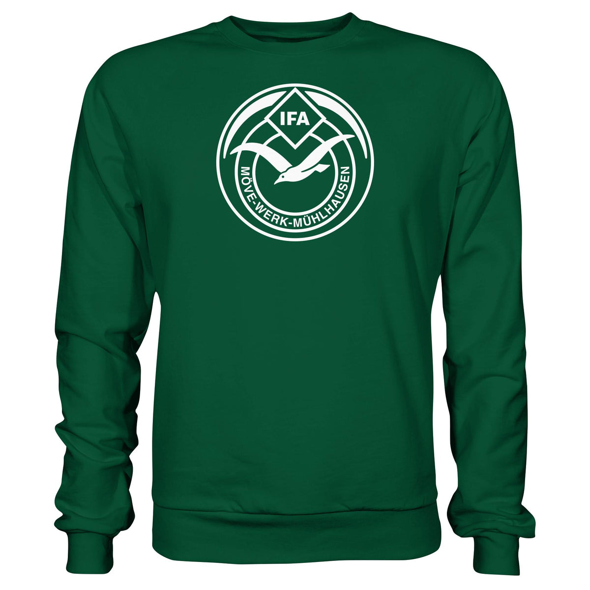 DDR Ostalgie Pullover Unisex • IFA MÖVE-WERK MÜHLHAUSEN