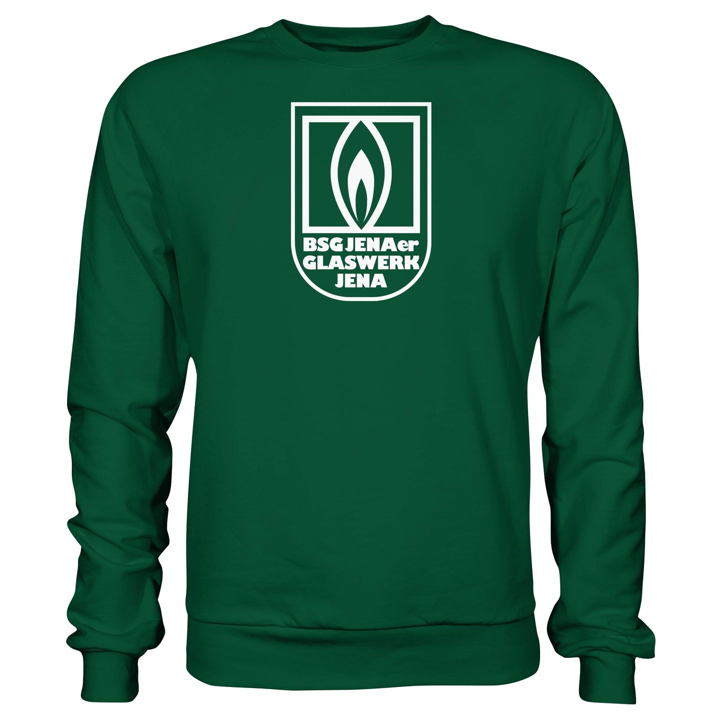 DDR Ostalgie Pullover Unisex • BSG JENAER GLASWERK