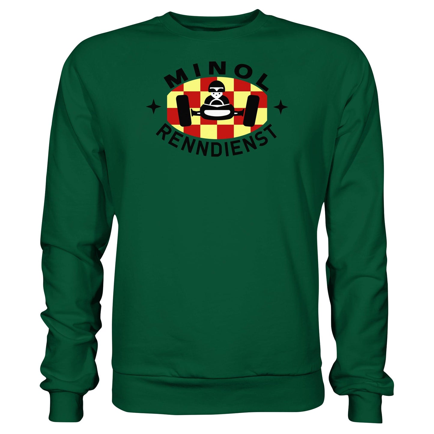 DDR Ostalgie Pullover Unisex • MINOL RENNDIENST