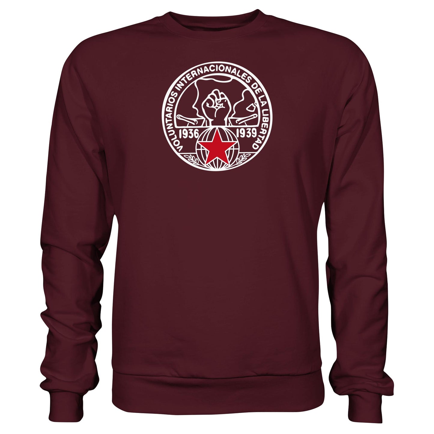 DDR Ostalgie Pullover Unisex • INTERNATIONALE BRIGADEN SPANIEN 1936 - dunkel