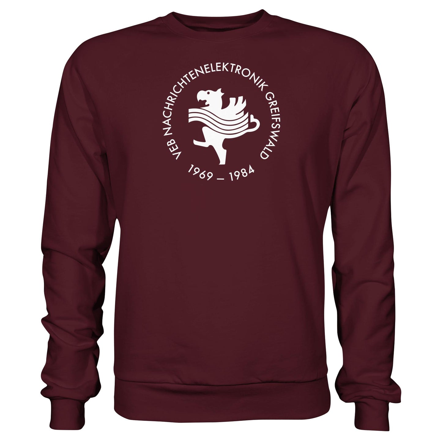 DDR Ostalgie Pullover Unisex • VEB NACHRICHTENELEKTRONIK GREIFSWALD