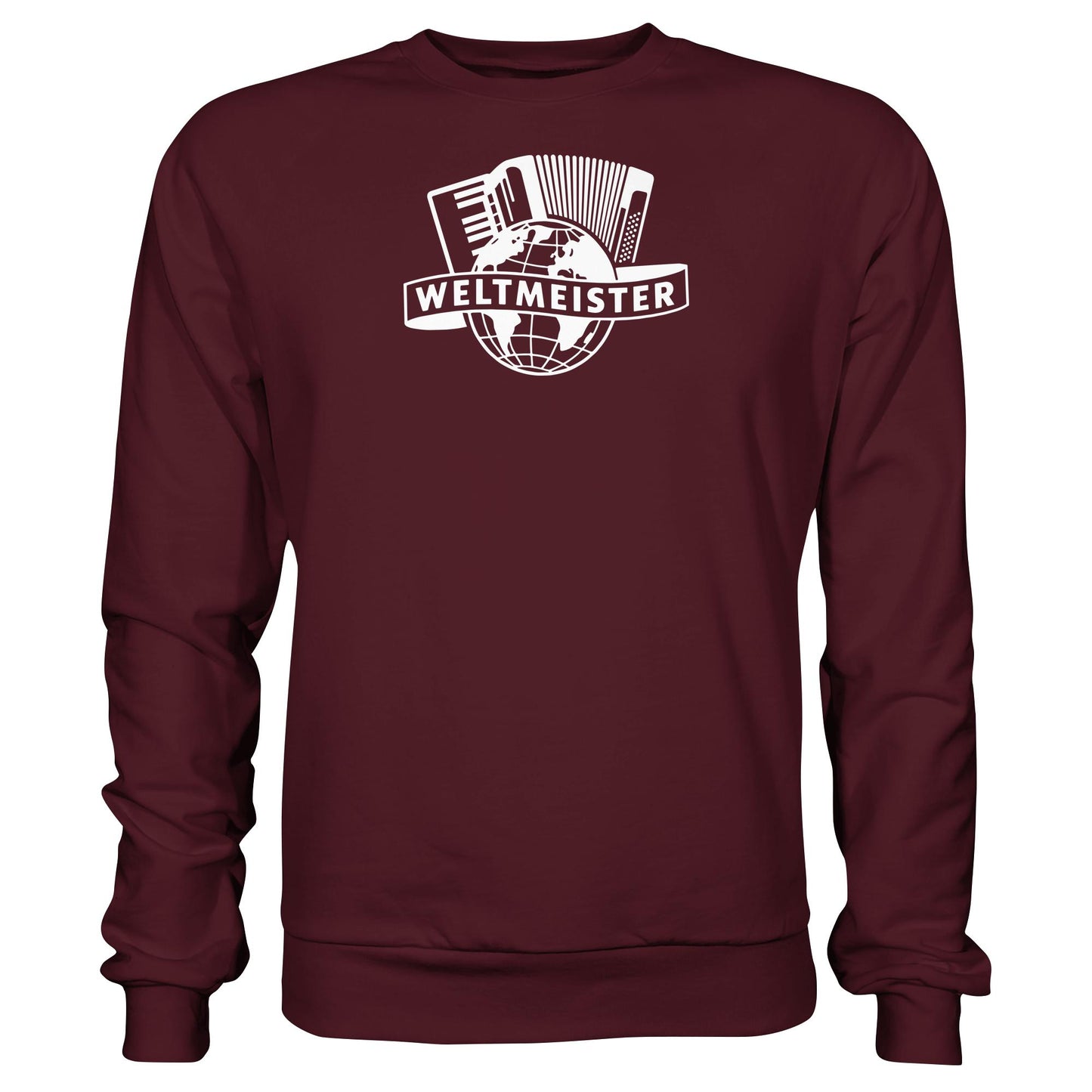 DDR Ostalgie Pullover Unisex • WELTMEISTER AKKORDEON KLINGENTHAL