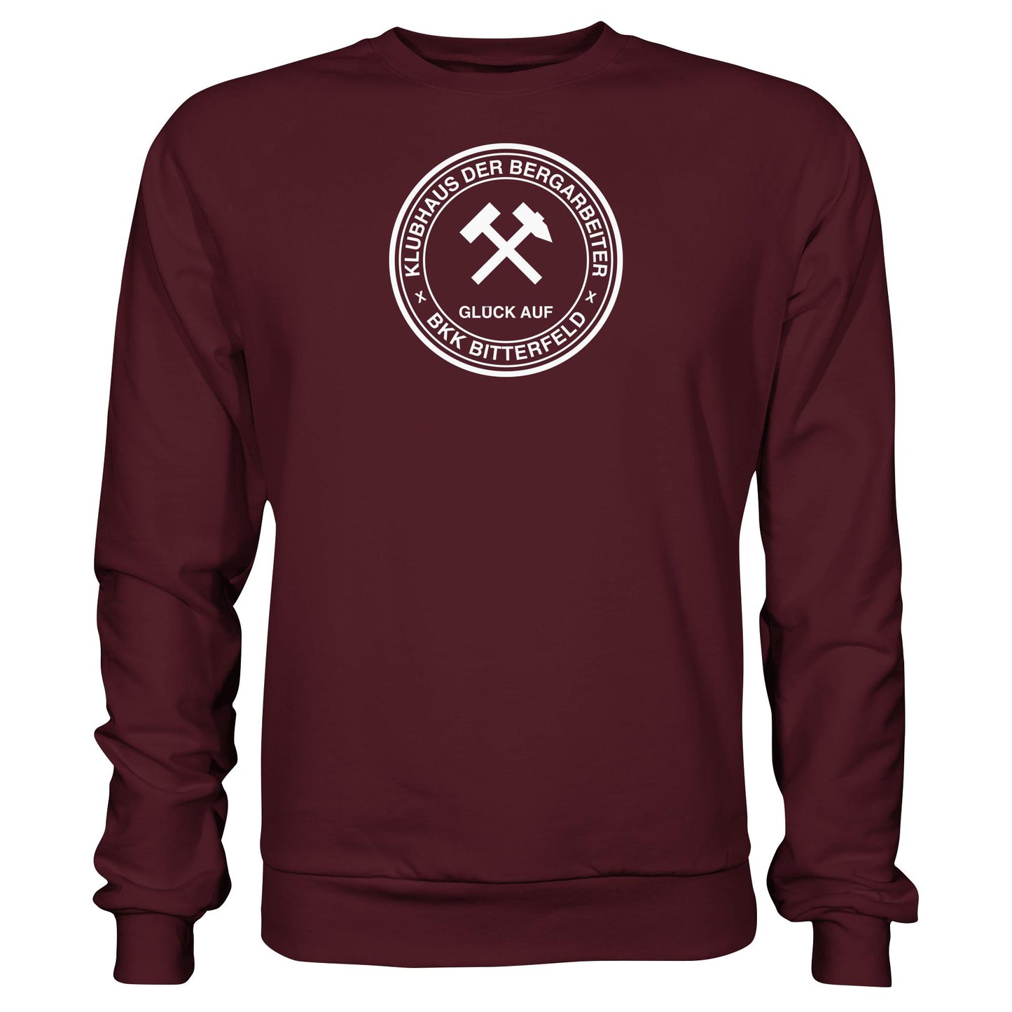 DDR Ostalgie Pullover Unisex • KLUBHAUS DER BERGARBEITER BITTERFELD