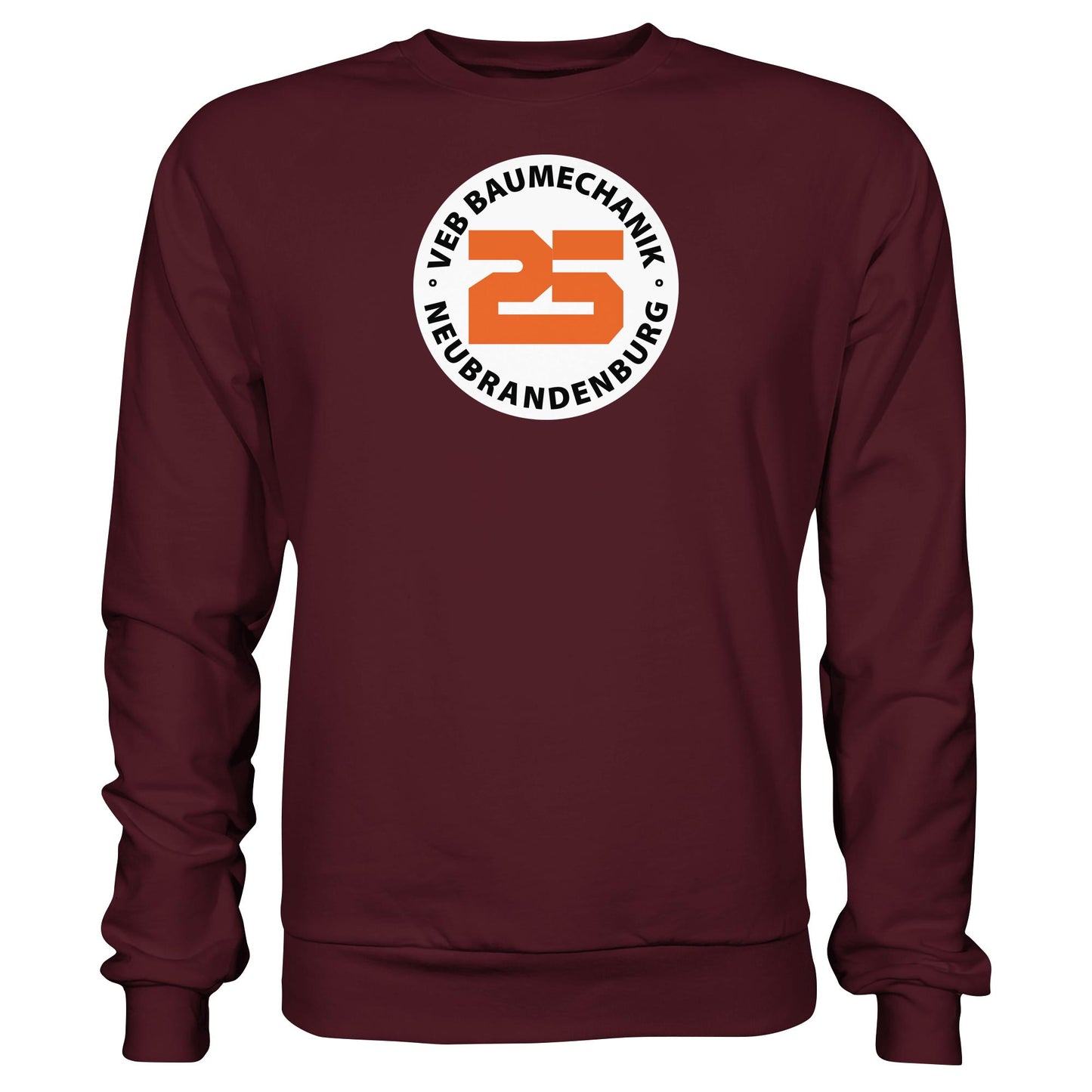 DDR Ostalgie Pullover Unisex • VEB BAUMECHANIK NEUBRANDENBURG