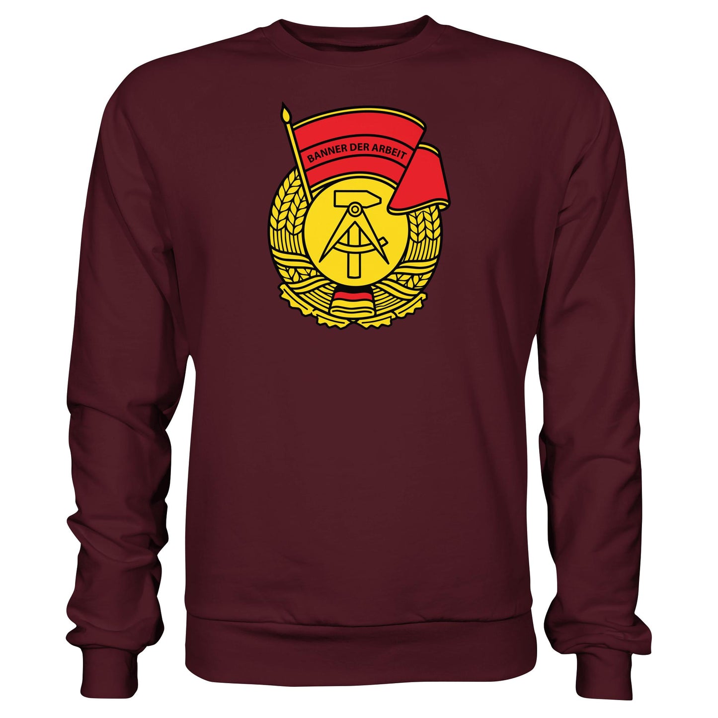 DDR Ostalgie Pullover Unisex • BANNER DER ARBEIT