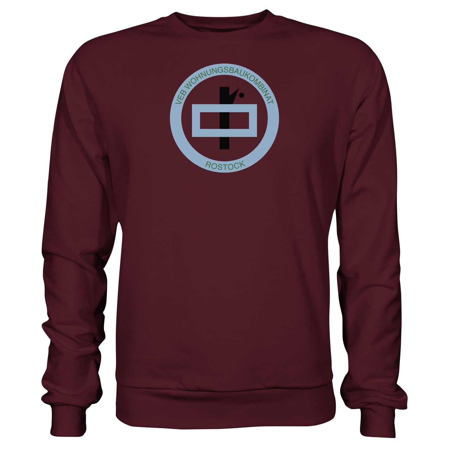 DDR Ostalgie Pullover Unisex • VEB WOHNUNGSBAUKOMBINAT ROSTOCK