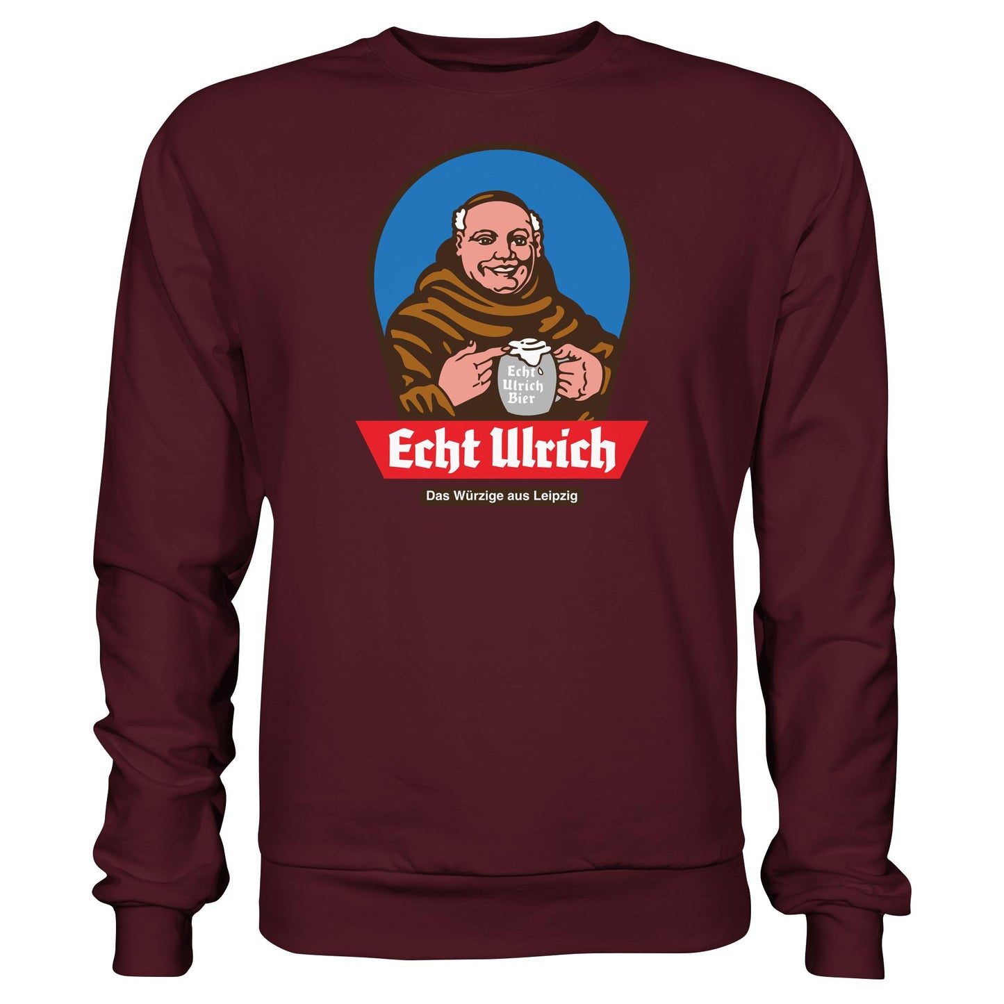 DDR Ostalgie Pullover Unisex • ECHT ULRICH BIER LEIPZIG