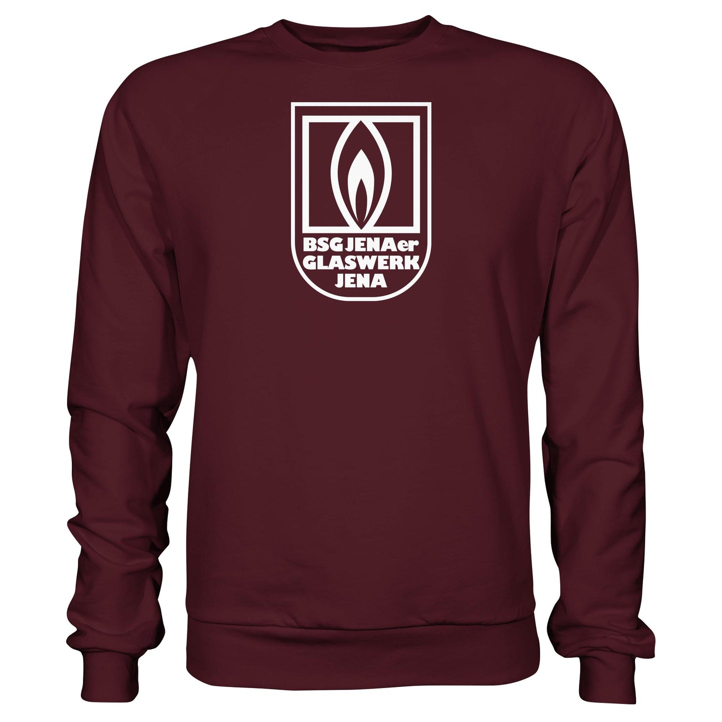 DDR Ostalgie Pullover Unisex • BSG JENAER GLASWERK