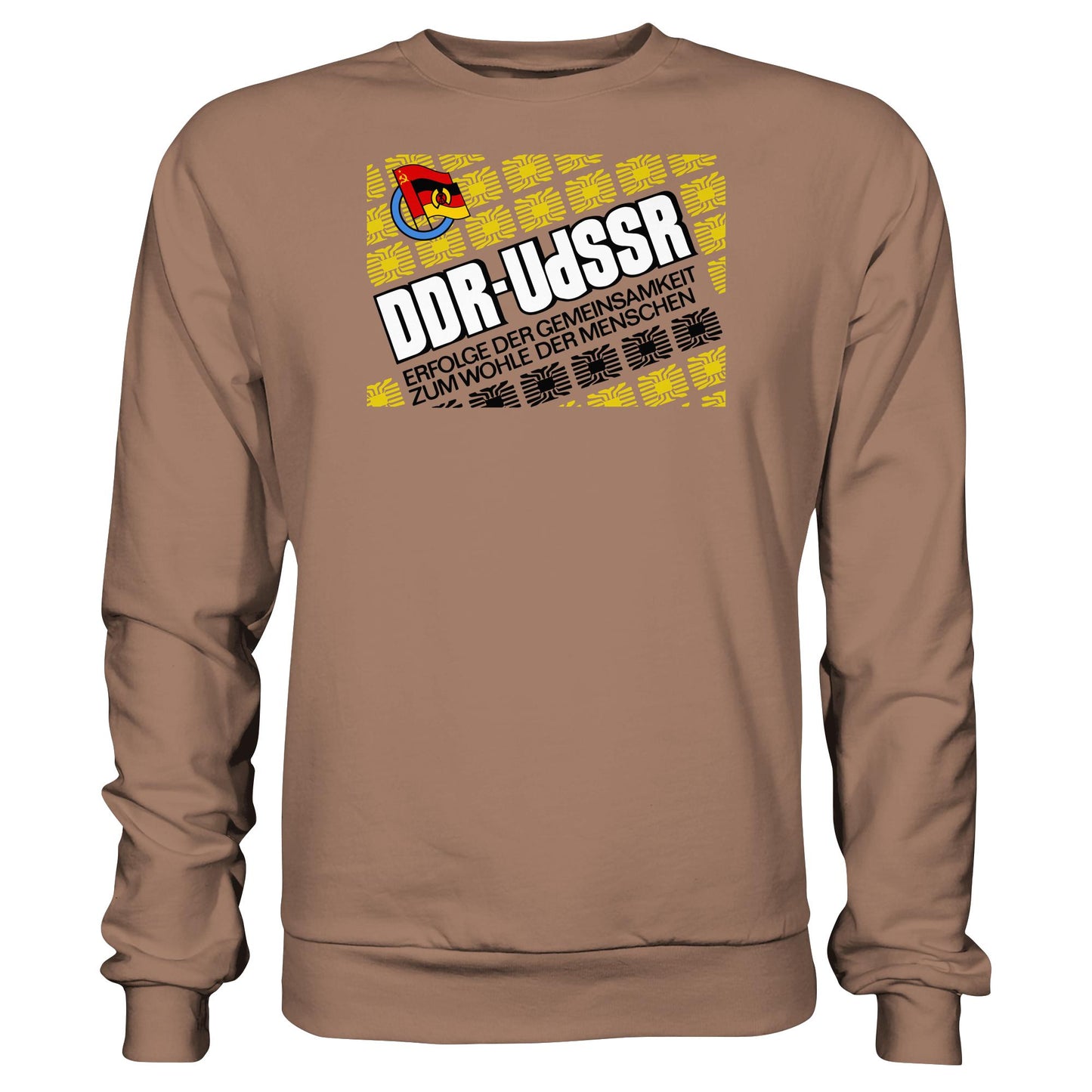 DDR Ostalgie Pullover Unisex • DDR - UDSSR: ERFOLGE DER GEMEINSAMKEIT