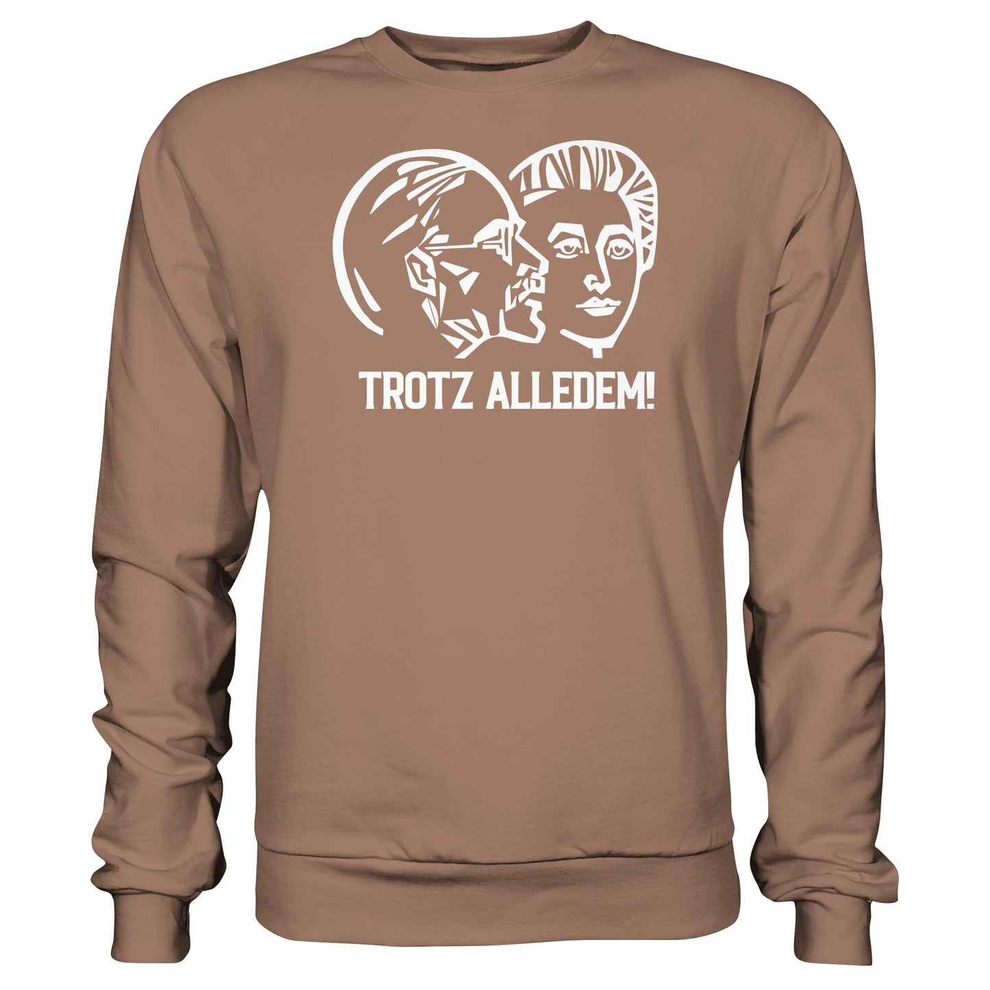 DDR Ostalgie Pullover Unisex • DDR STAATSRATSGEBÄUDE - TROTZ ALLEDEM!