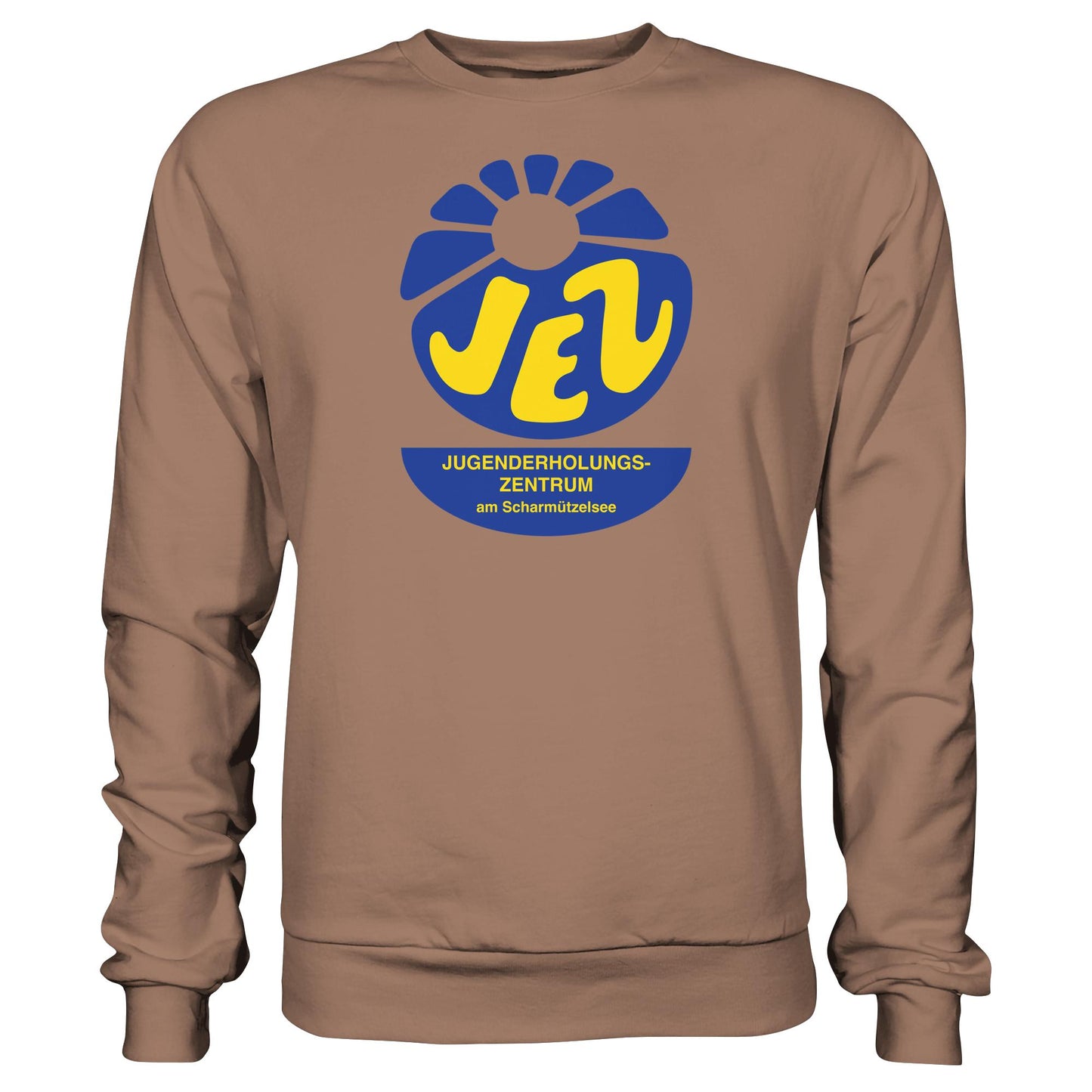 DDR Ostalgie Pullover Unisex • JEZ - JUGENDERHOLUNGSZENTRUM SCHARMÜTZELSEE
