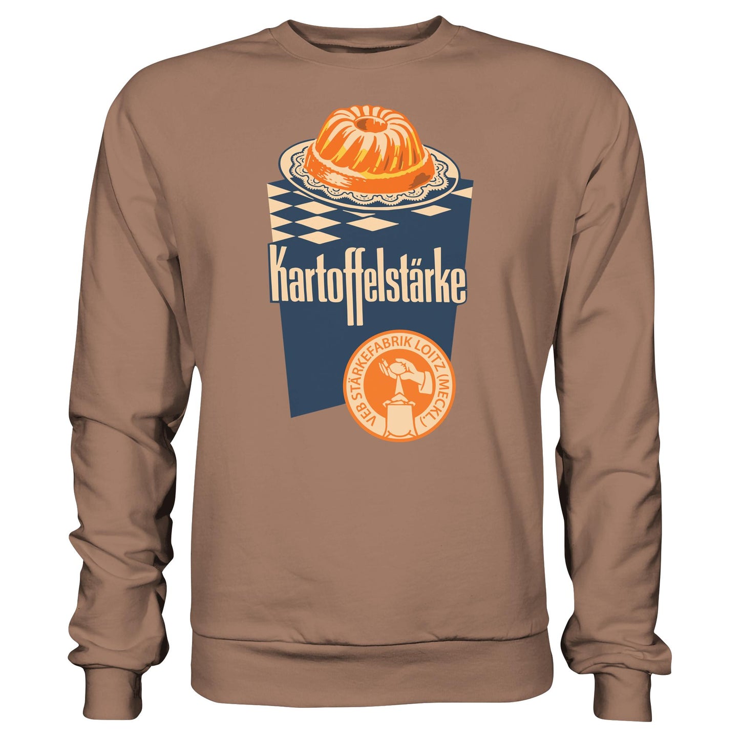 DDR Ostalgie Pullover Unisex • VEB KARTOFFELSTÄRKE - VEB STÄRKEFABRIK LOITZ