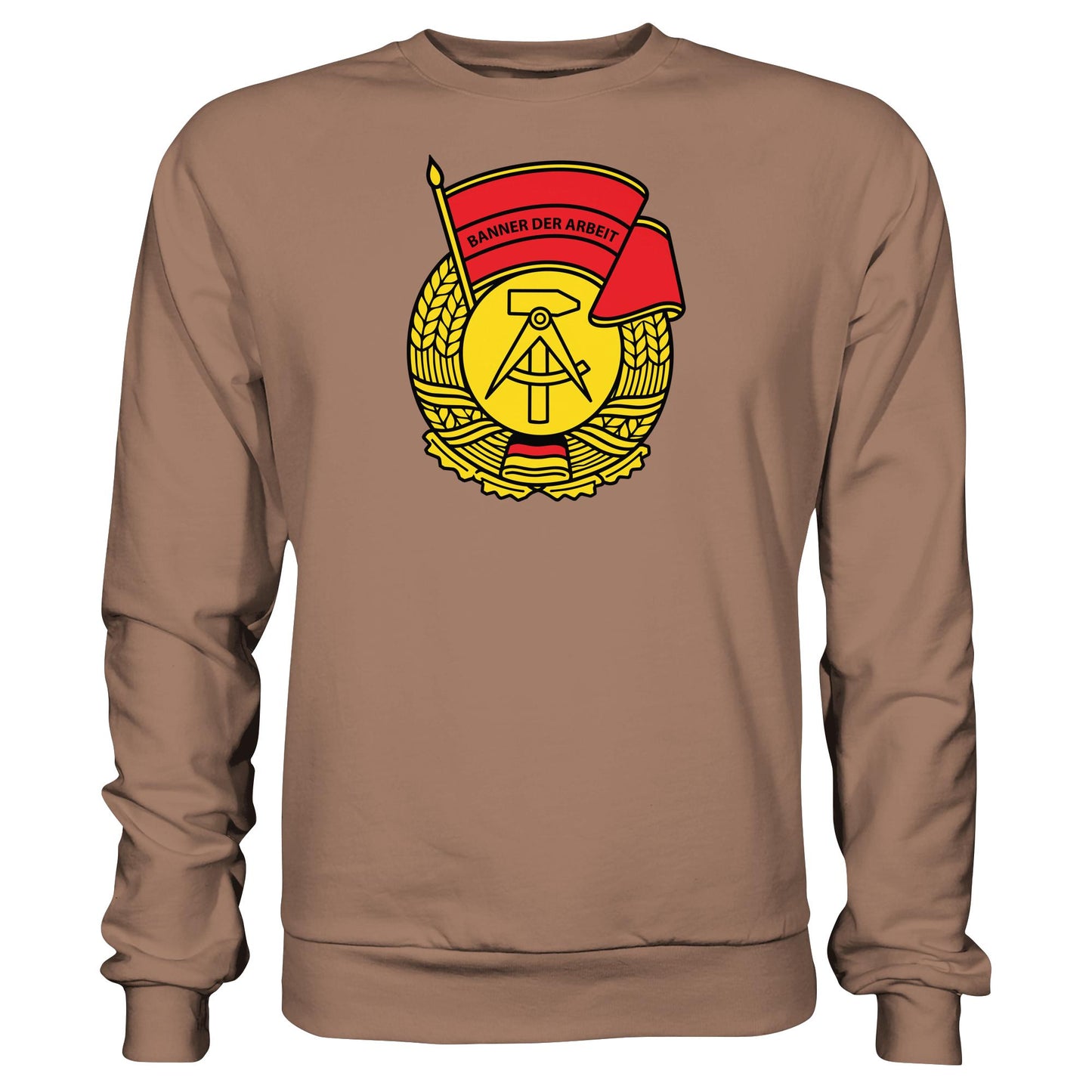 DDR Ostalgie Pullover Unisex • BANNER DER ARBEIT