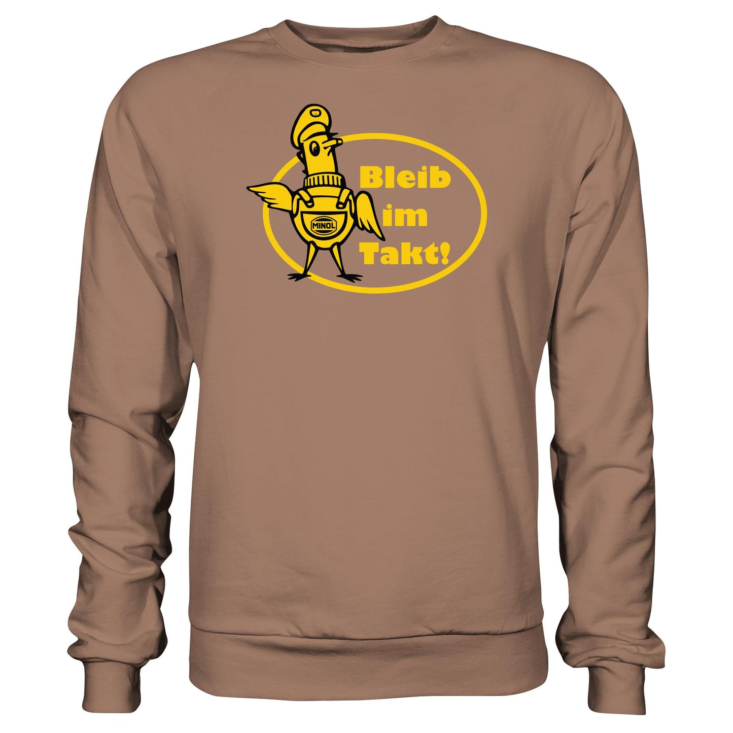 DDR Ostalgie Pullover Unisex • MINOL - BLEIB IM TAKT