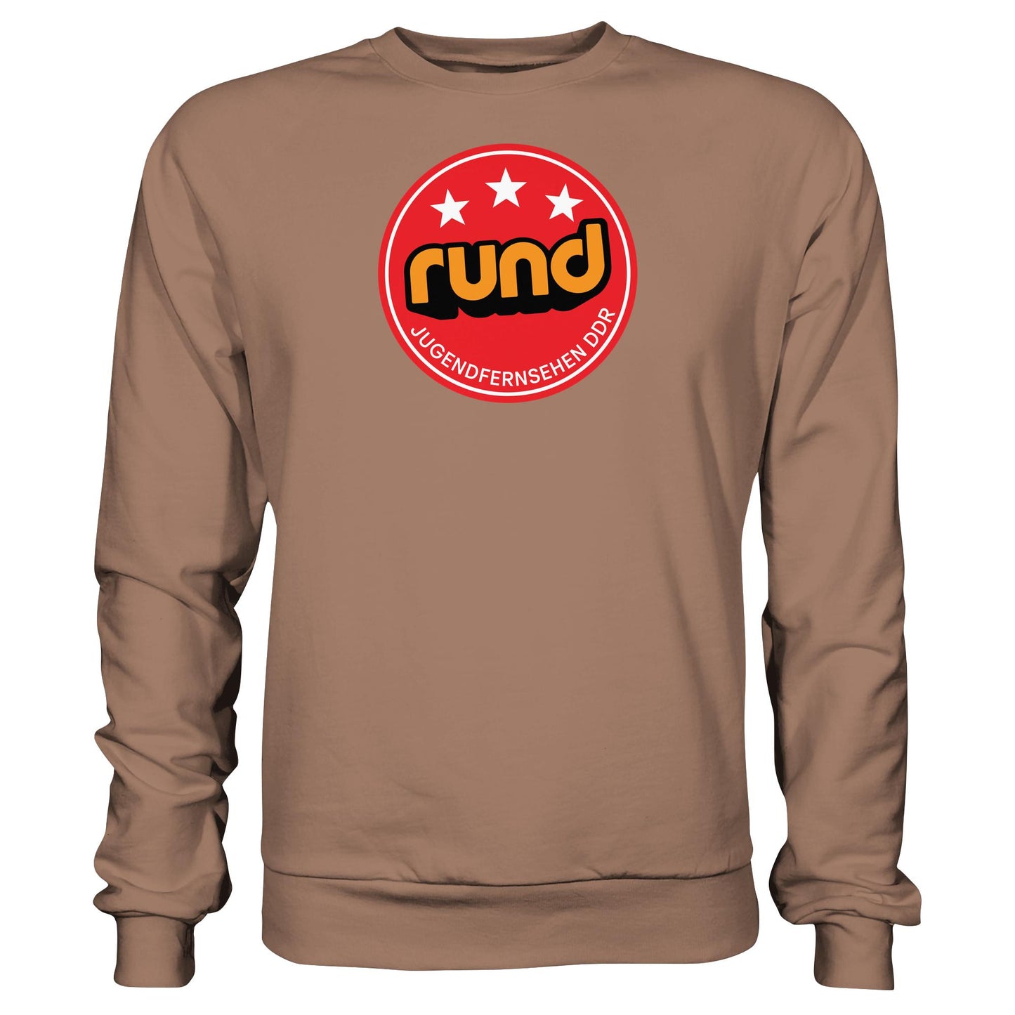 DDR Ostalgie Pullover Unisex • RUND - JUGENDFERNSEHEN DDR