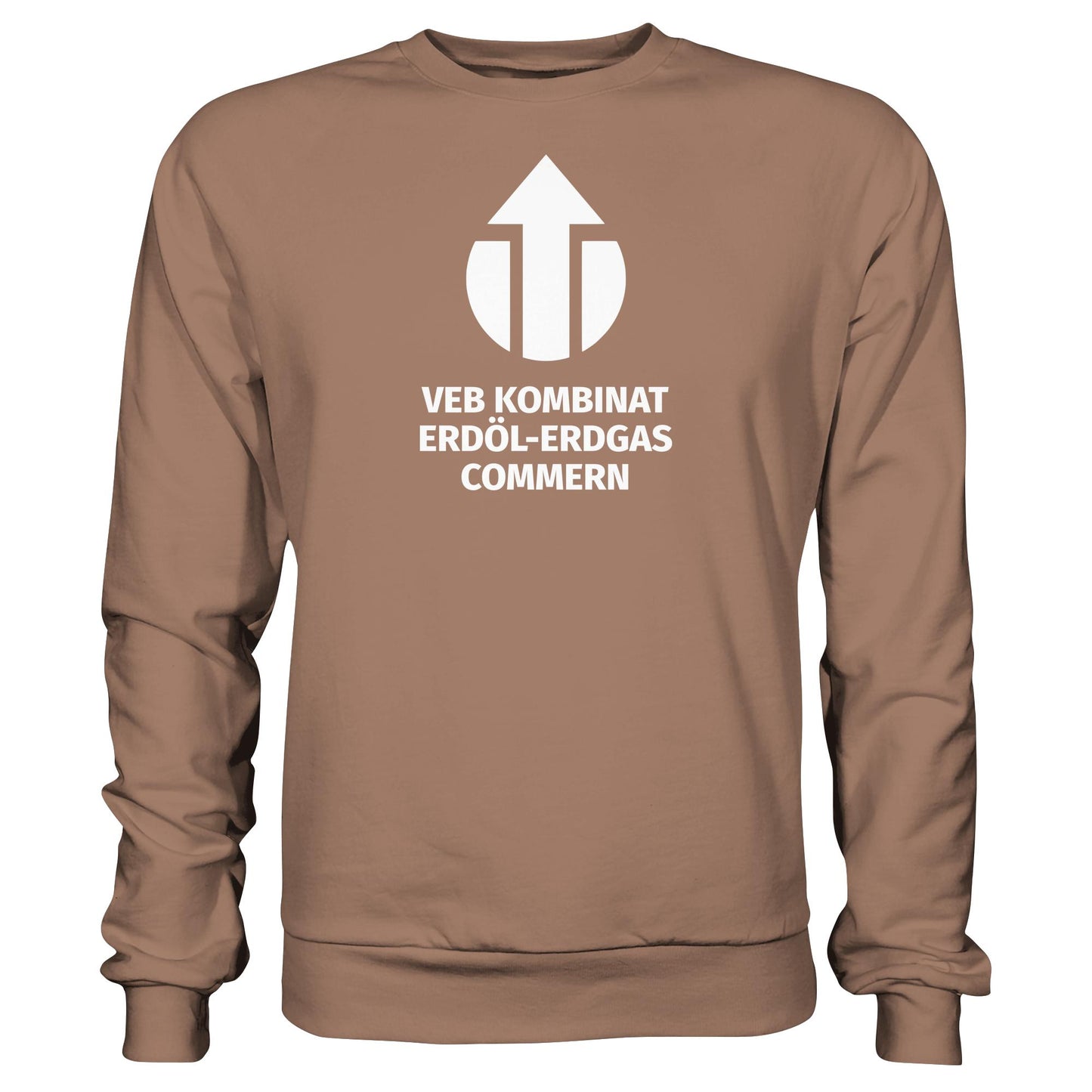 DDR Ostalgie Pullover Unisex • VEB KOMBINAT ERDÖL-ERDGAS COMMERN
