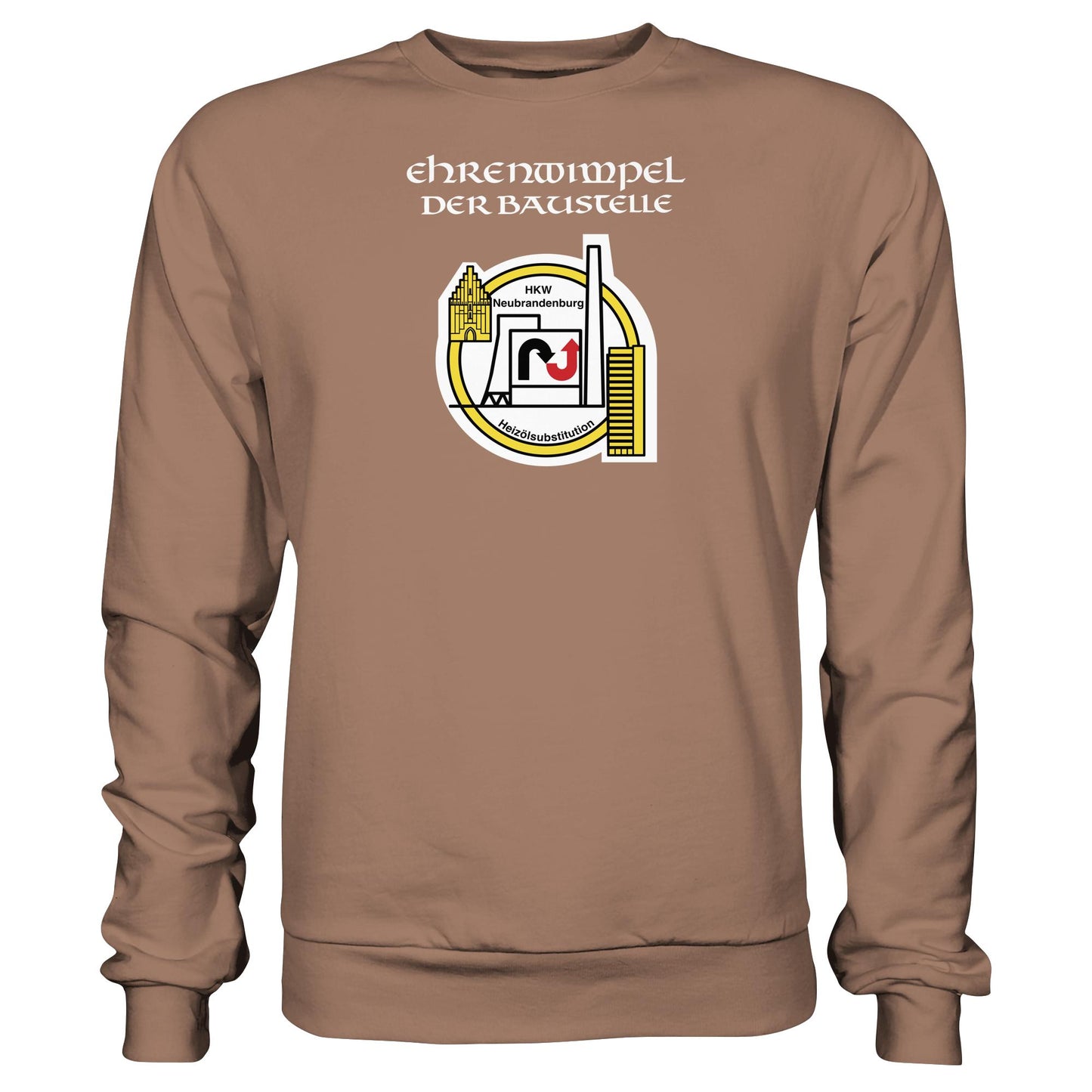 DDR Ostalgie Pullover Unisex • EHRENWIMPEL HKW NEUBRANDENBURG