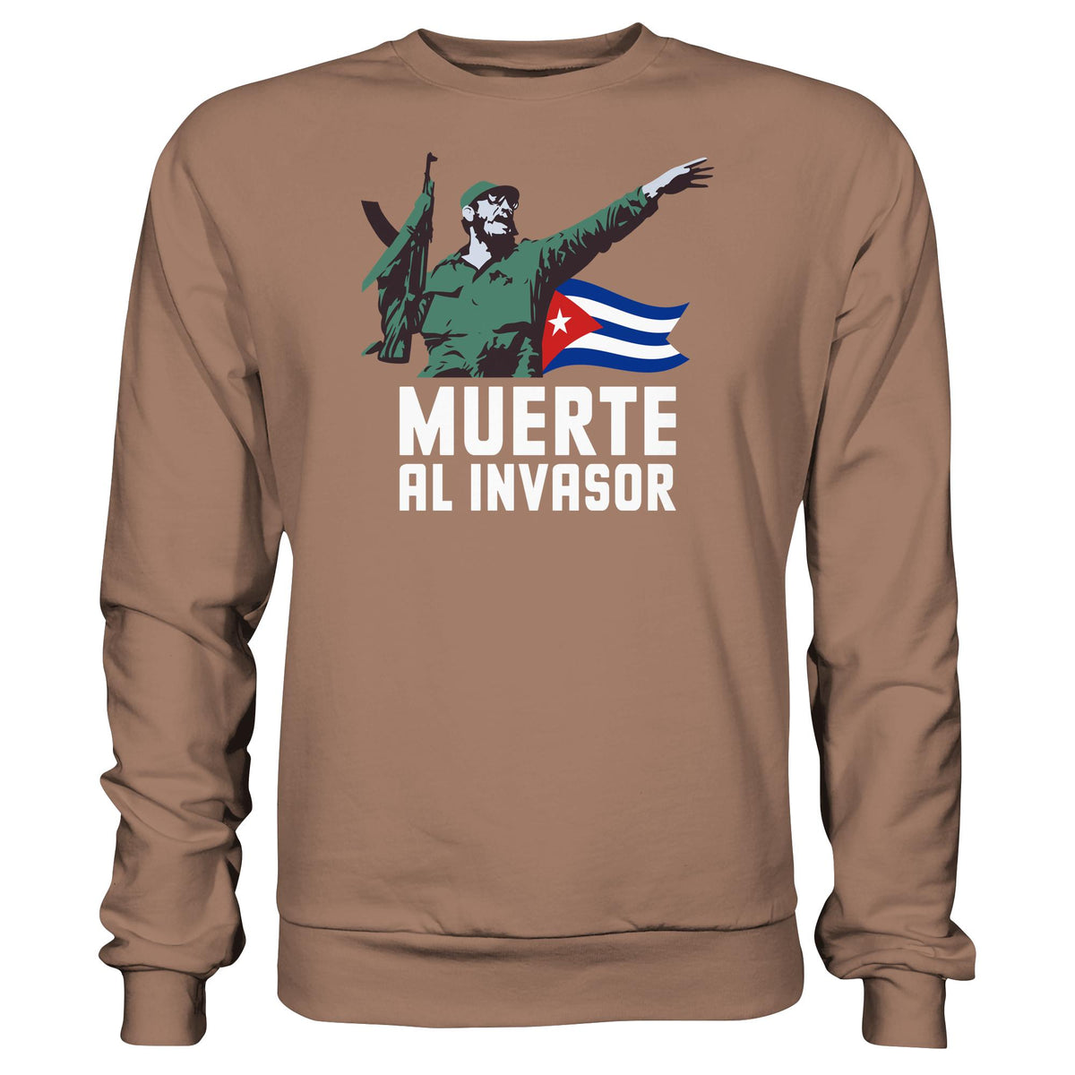 DDR Ostalgie Pullover Unisex • KUBA - MUERTE AL INVASOR
