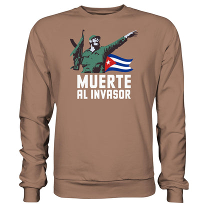 DDR Ostalgie Pullover Unisex • KUBA - MUERTE AL INVASOR