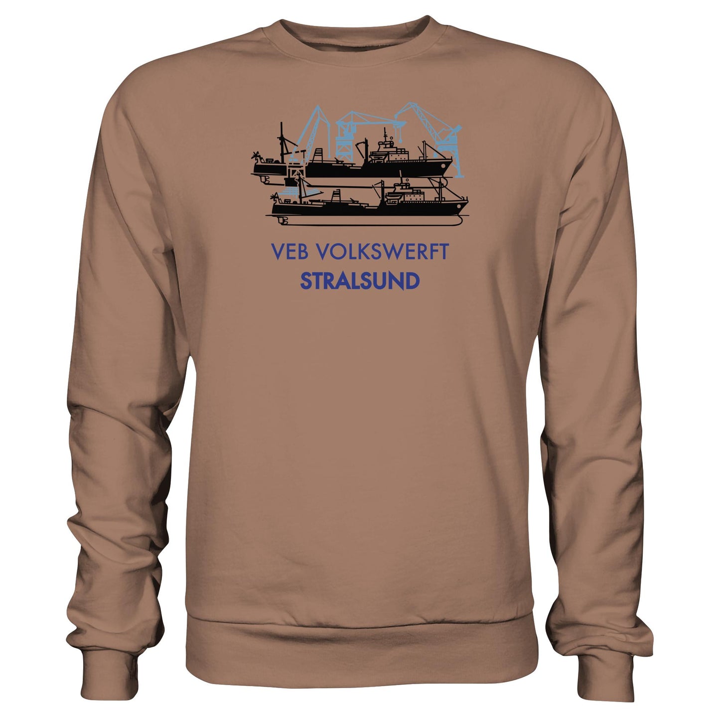 DDR Ostalgie Pullover Unisex • VEB VOLKSWERFT STRALSUND