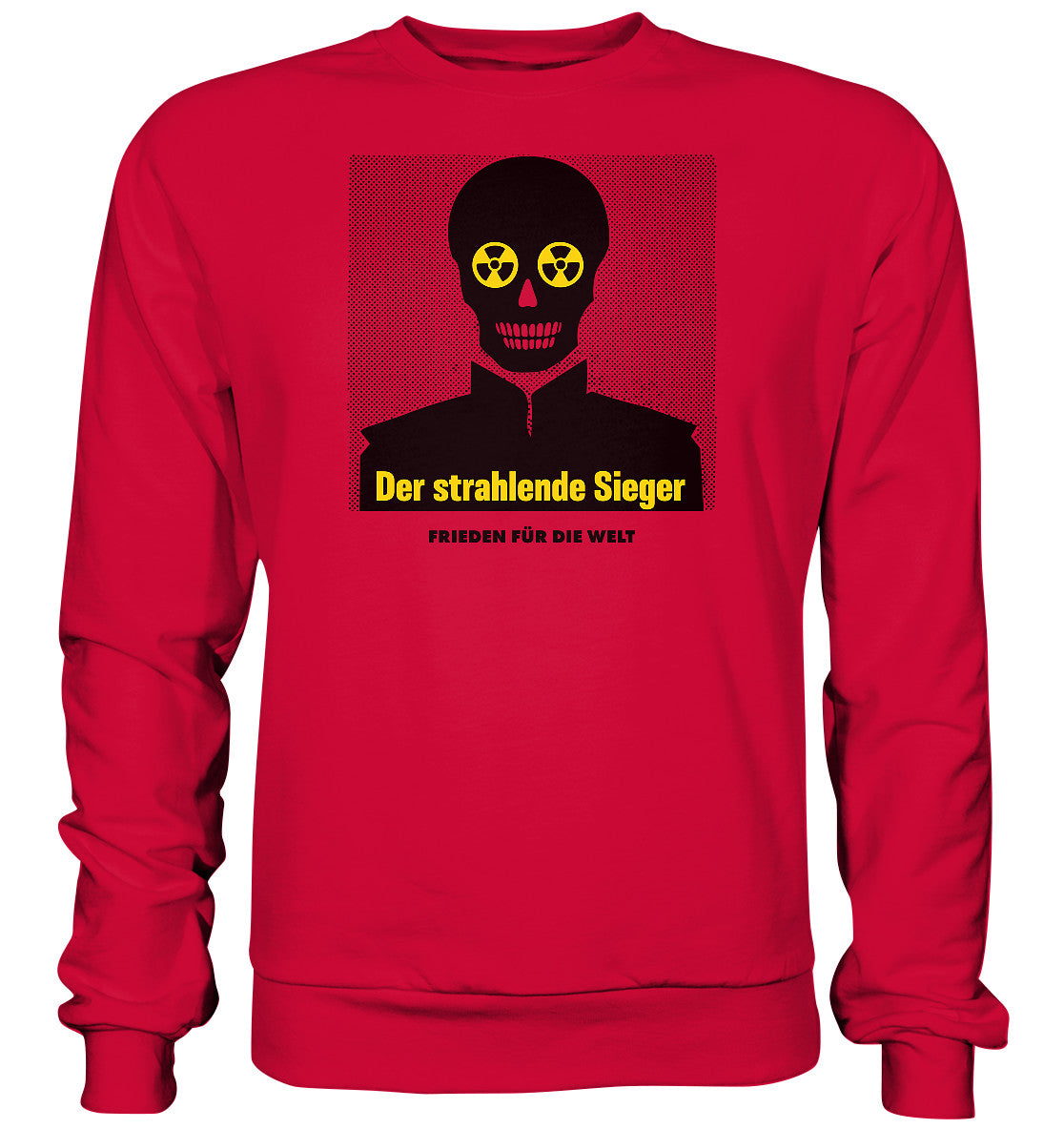 DDR Ostalgie Pullover Unisex • DER STRAHLENDE SIEGER - FRIEDEN FÜR DIE WELT!