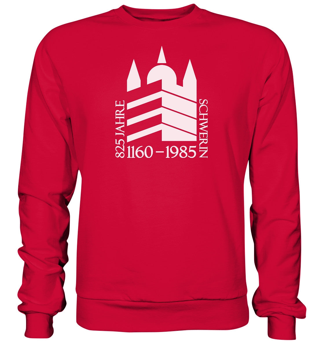 DDR Ostalgie Pullover Unisex • 825 JAHRE SCHWERIN - 1985