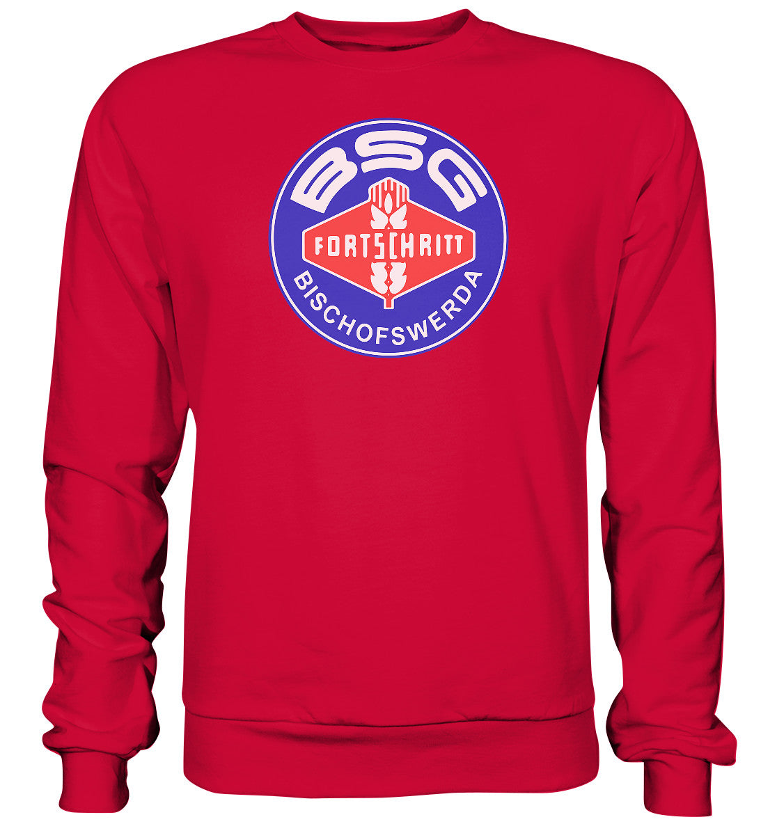 DDR Ostalgie Pullover Unisex • BSG FORTSCHRITT BISCHOFSWERDA