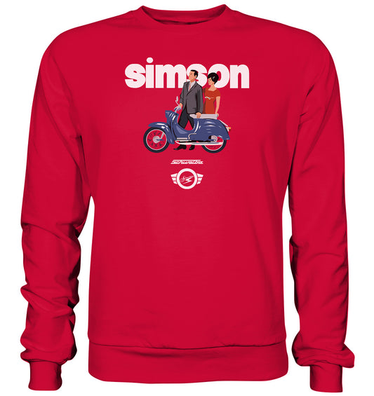 DDR Ostalgie Pullover Unisex • SIMSON SCHWALBE - ORIGINAL WERBUNG 1964