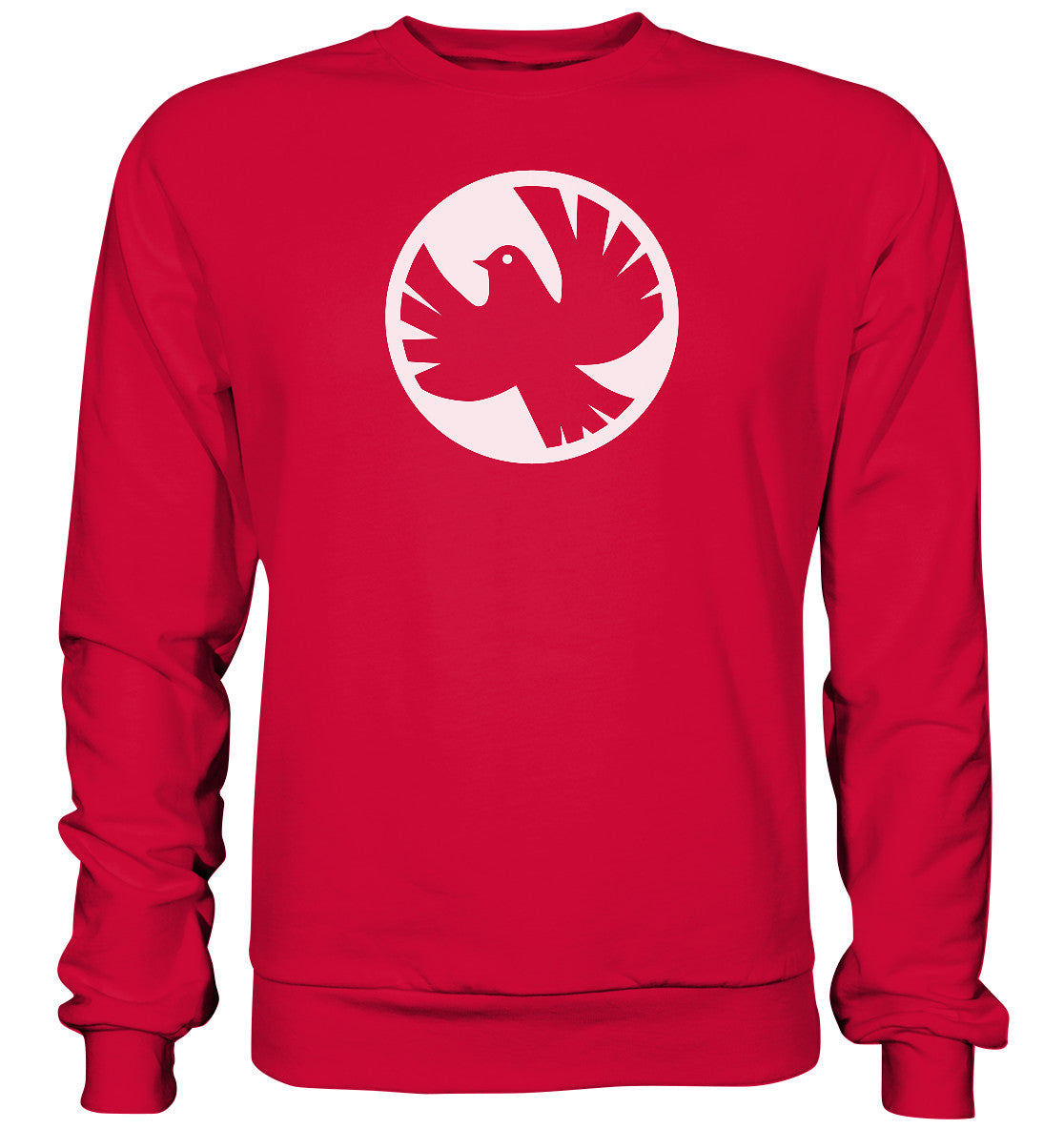 DDR Ostalgie Pullover Unisex • ROCK FÜR DIEN FRIEDEN - TAUBE