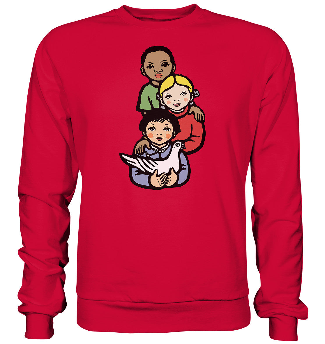 DDR Ostalgie Pullover Unisex • WELTFRIEDEN - WORLD PEACE, LI BING-FAN 1967