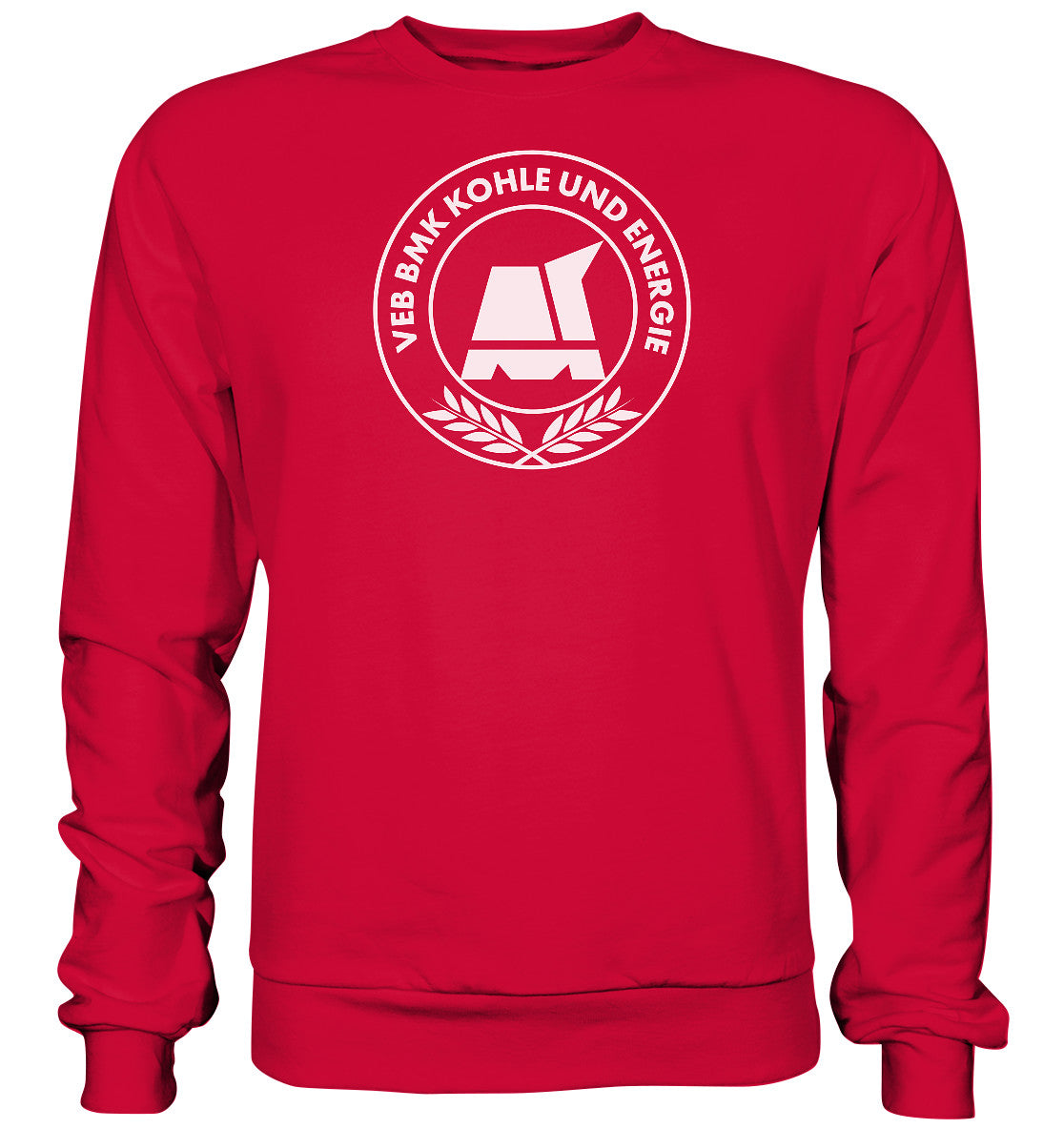 DDR Ostalgie Pullover Unisex • BMK BAU- UND MONTAGEKOMBINAT KOHLE UND ENERGIE