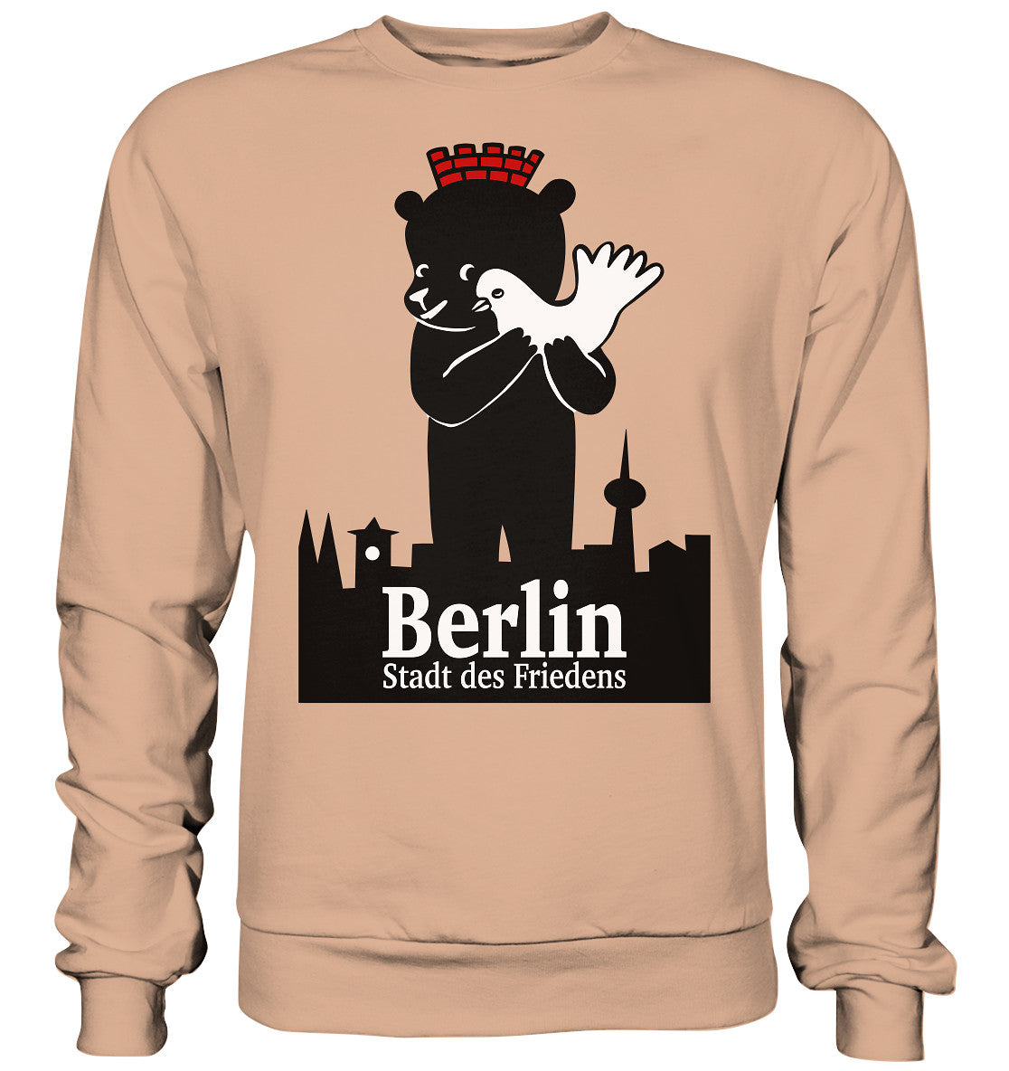 DDR Ostalgie Pullover Unisex • BERLIN - STADT DES FRIEDENS - PLAKAT 1984