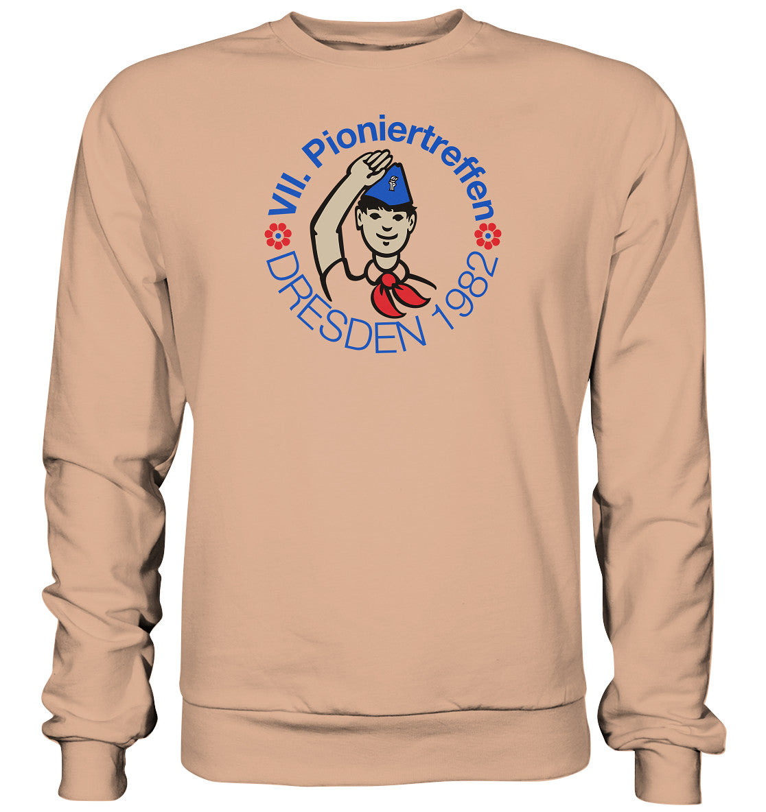 DDR Ostalgie Pullover Unisex • 7. PIONIERTREFFEN - DRESDEN 1982