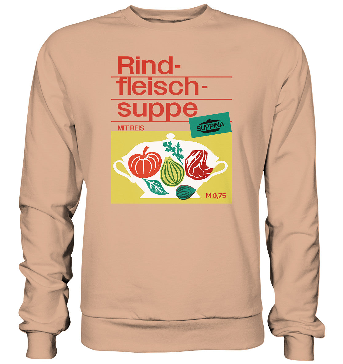 PULLOVER UNISEX •  RINDFLEISCHSUPPE SUPPINA