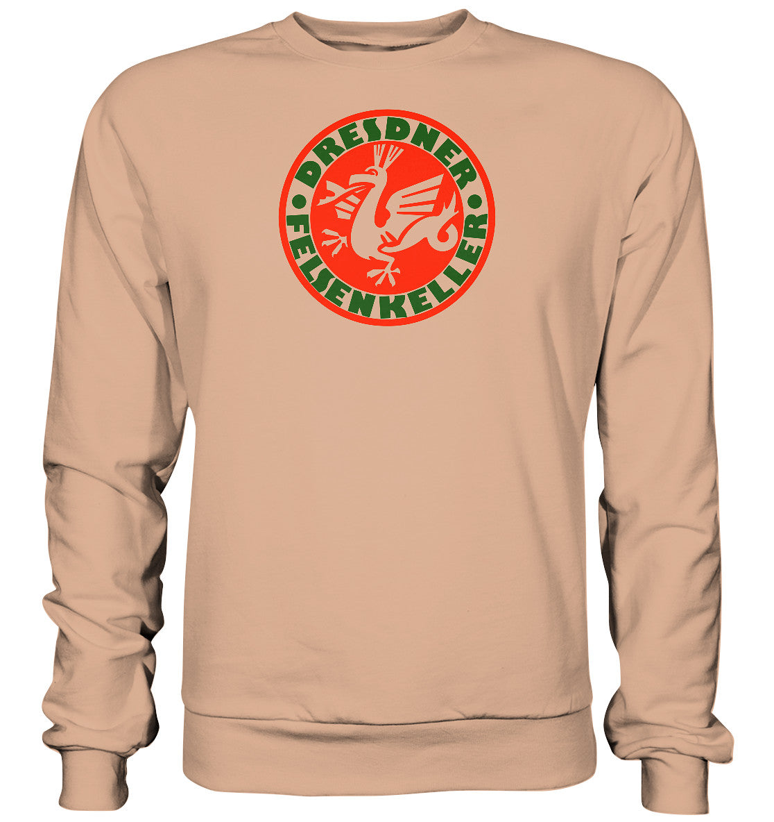 DDR Ostalgie Pullover Unisex • VEB DRESDNER FELSENKELLER - BIERDECKEL