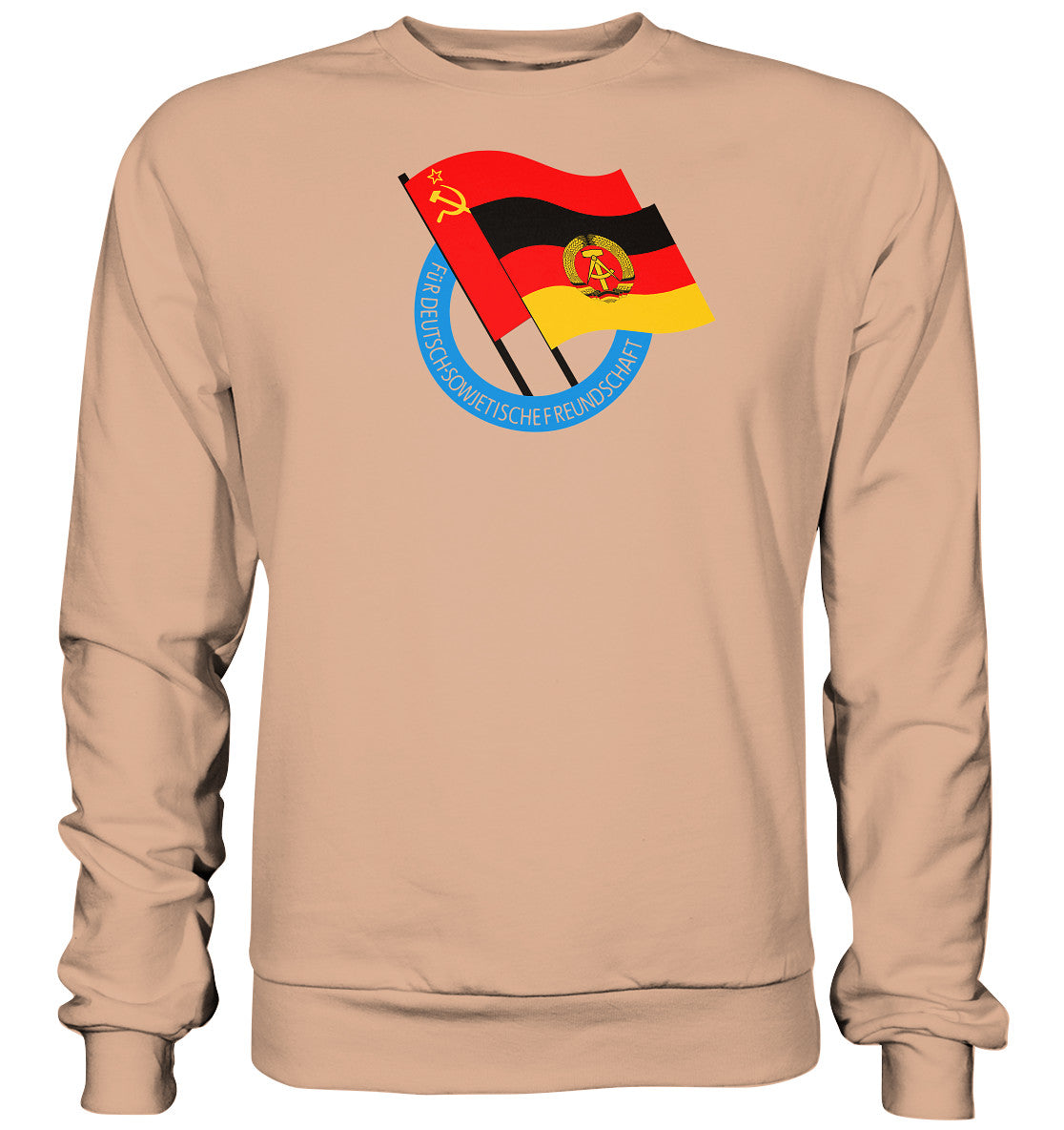 DDR Ostalgie Pullover Unisex • DEUTSCH SOWJETISCHE FREUNDSCHAFT