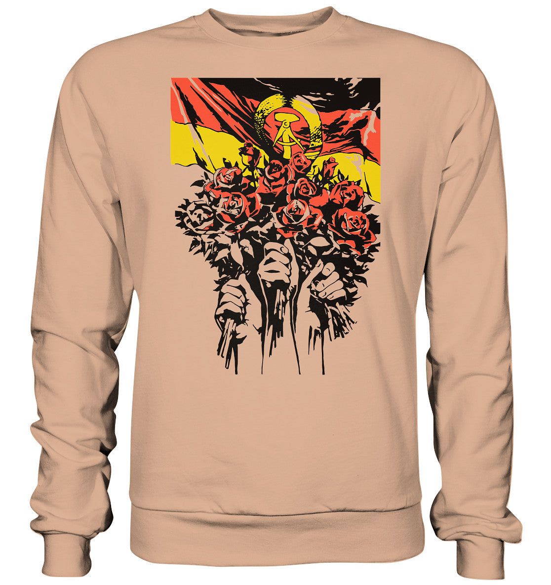 DDR Ostalgie Pullover Unisex • NATIONALES JUGENDFESTIVAL - BERLIN 1979, PLAKATMOTIV