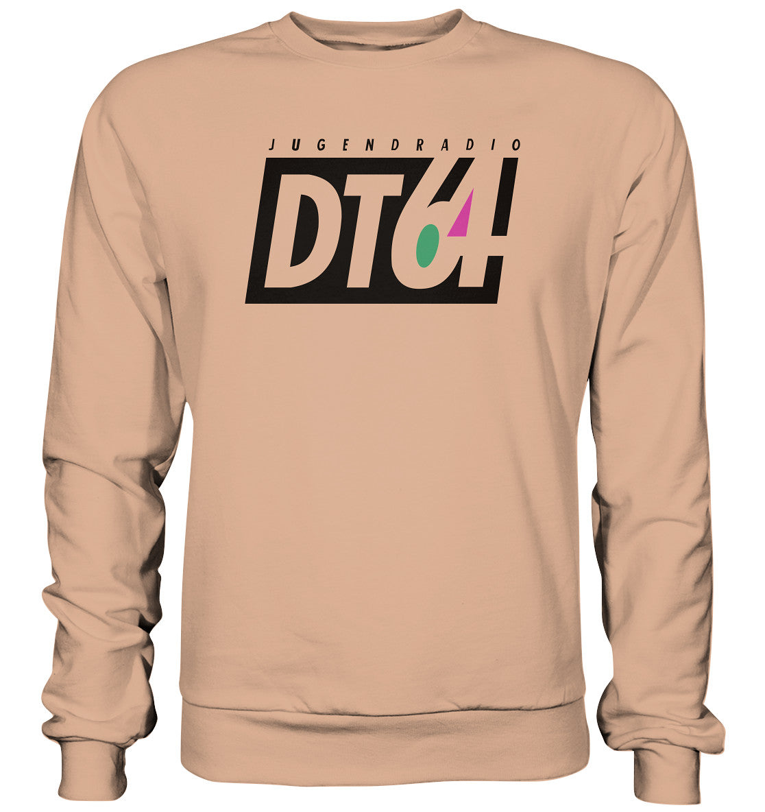 DDR Ostalgie Pullover Unisex • DT64 JUGENDRADIO - hell