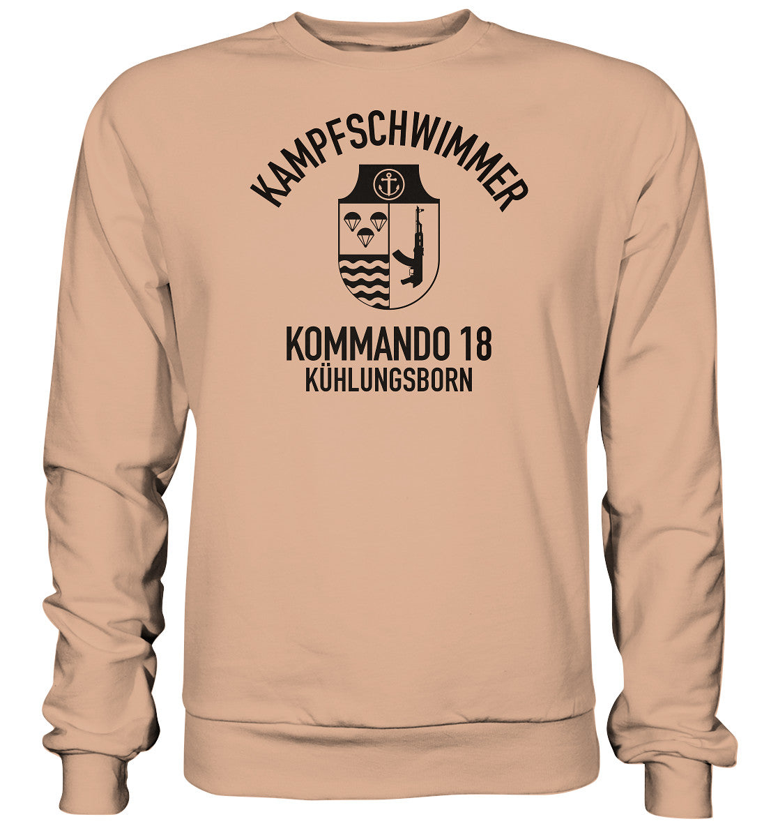 DDR Ostalgie Pullover Unisex •  DDR KAMPFSCHWIMMER KÜHLUNGSBORN - hell