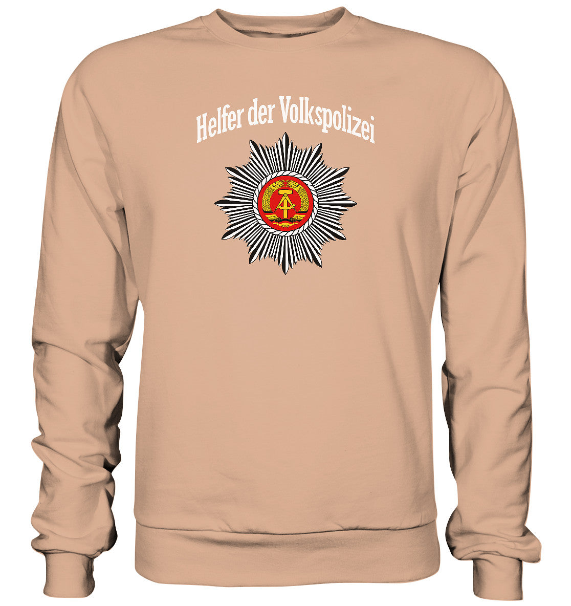 DDR Ostalgie Pullover Unisex • HELFER DER VOLKSPOLIZEI