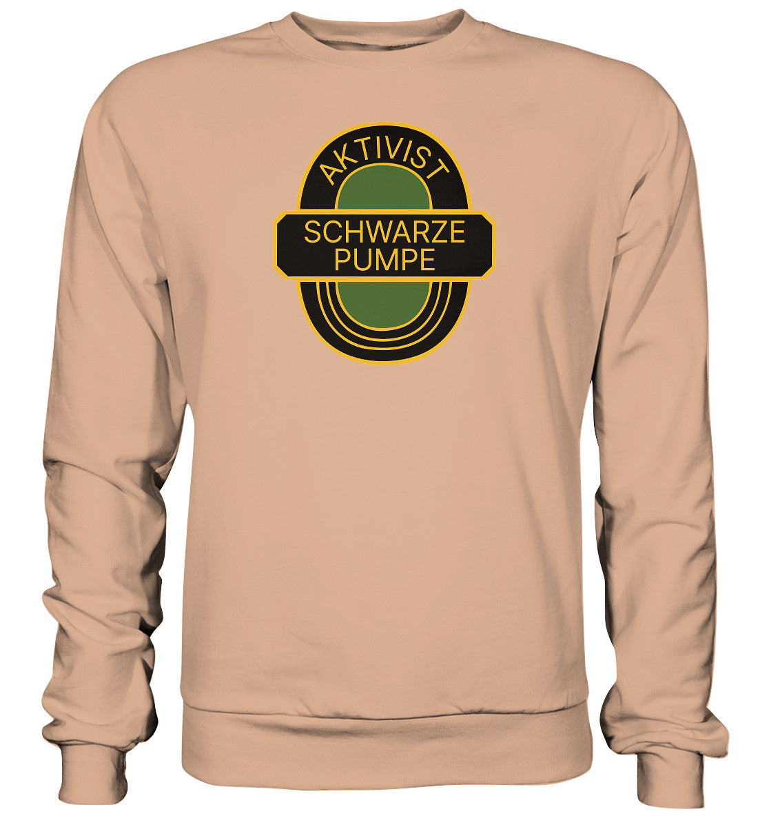 DDR Ostalgie Pullover Unisex • AKTIVIST SCHWARZE PUMPE