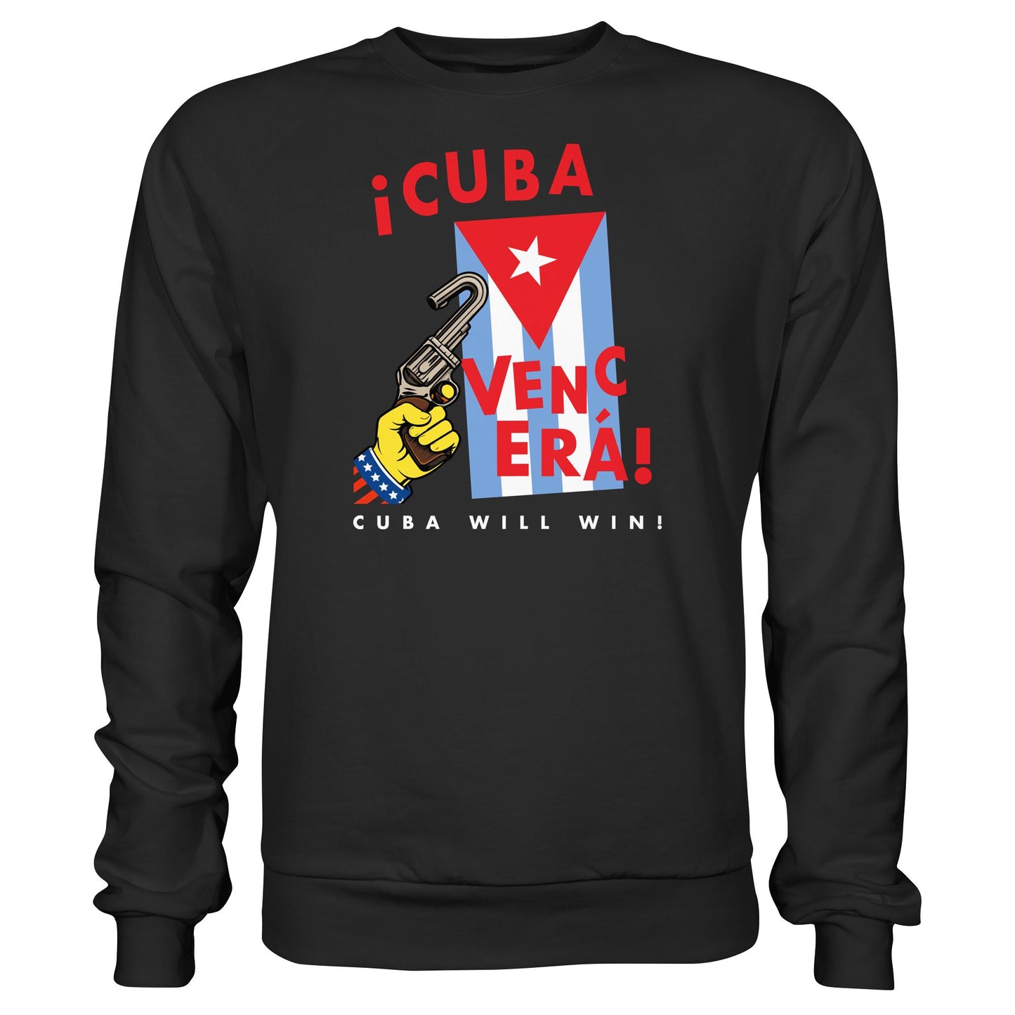 DDR Ostalgie Pullover Unisex • VENCERÁ! CUBA WILL WIN! (ORIGINAL POSTER KUBA)