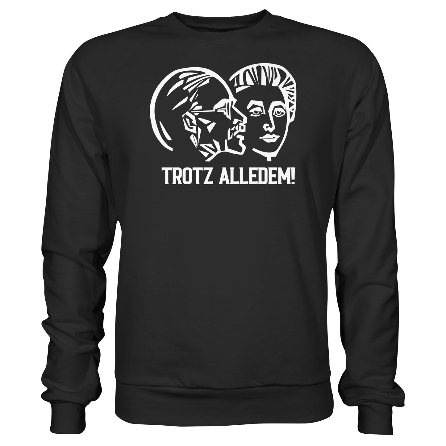 DDR Ostalgie Pullover Unisex • DDR STAATSRATSGEBÄUDE - TROTZ ALLEDEM!