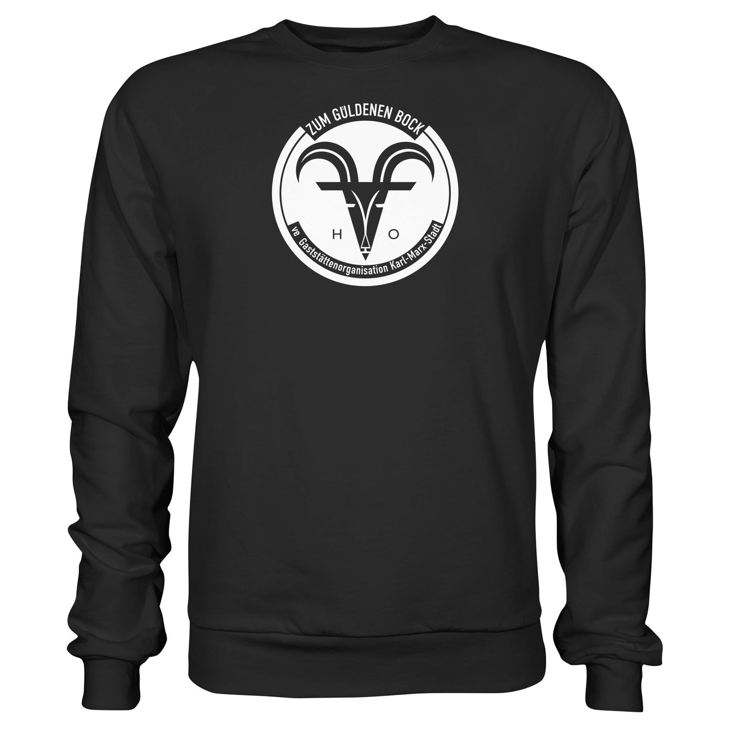 DDR Ostalgie Pullover Unisex • ZUM GÜLDENEN BOCK - VE GASTSTÄTTEN KARL-MARX-STADT