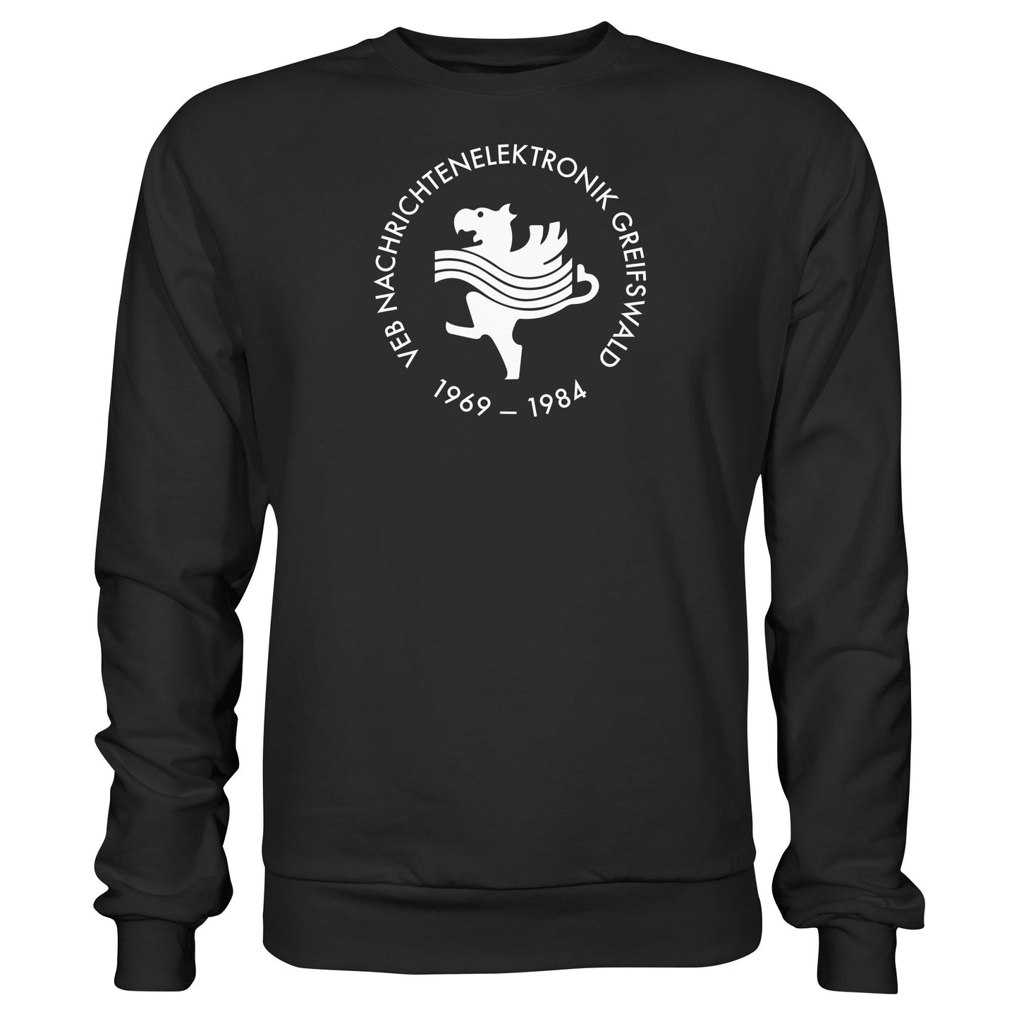 DDR Ostalgie Pullover Unisex • VEB NACHRICHTENELEKTRONIK GREIFSWALD