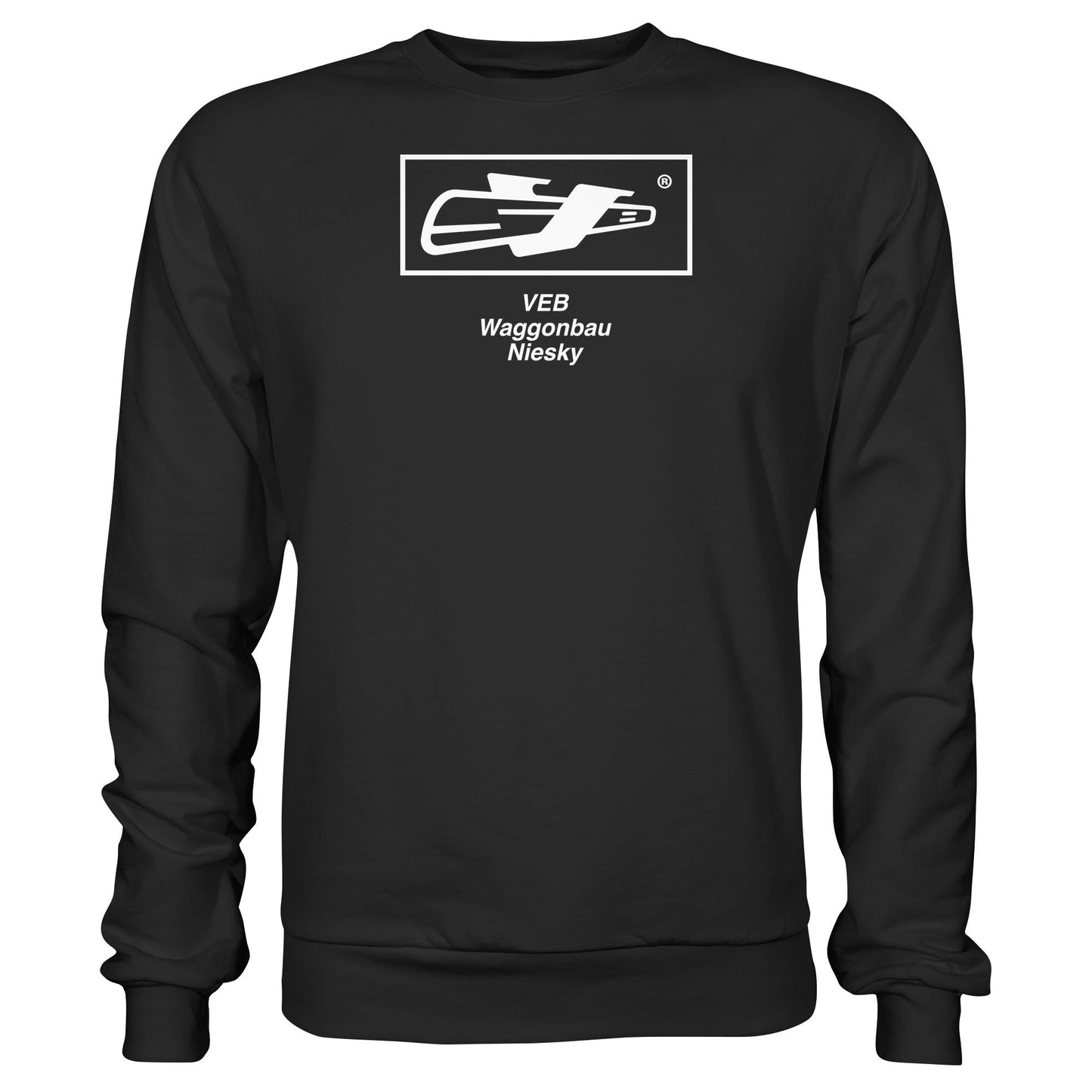 DDR Ostalgie Pullover Unisex • VEB WAGGONBAU NIESKY