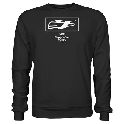 DDR Ostalgie Pullover Unisex • VEB WAGGONBAU NIESKY