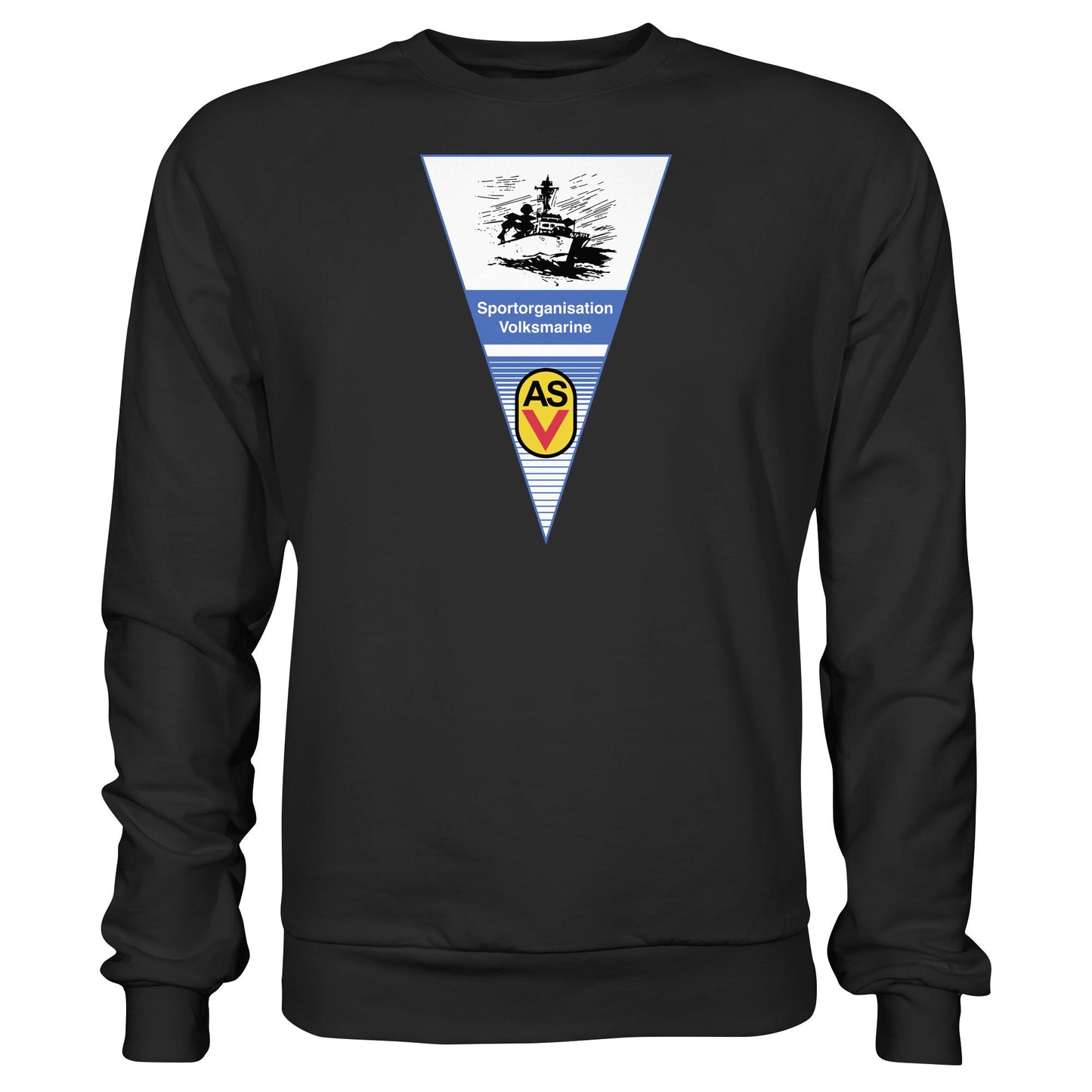 DDR Ostalgie Pullover Unisex • ASV SPORTORGANISATION VOLKSMARINE