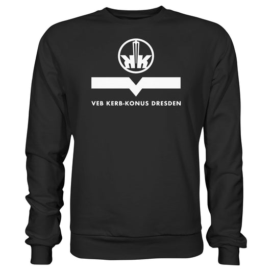 DDR Ostalgie Pullover Unisex • VEB KERB-KONUS DRESDEN