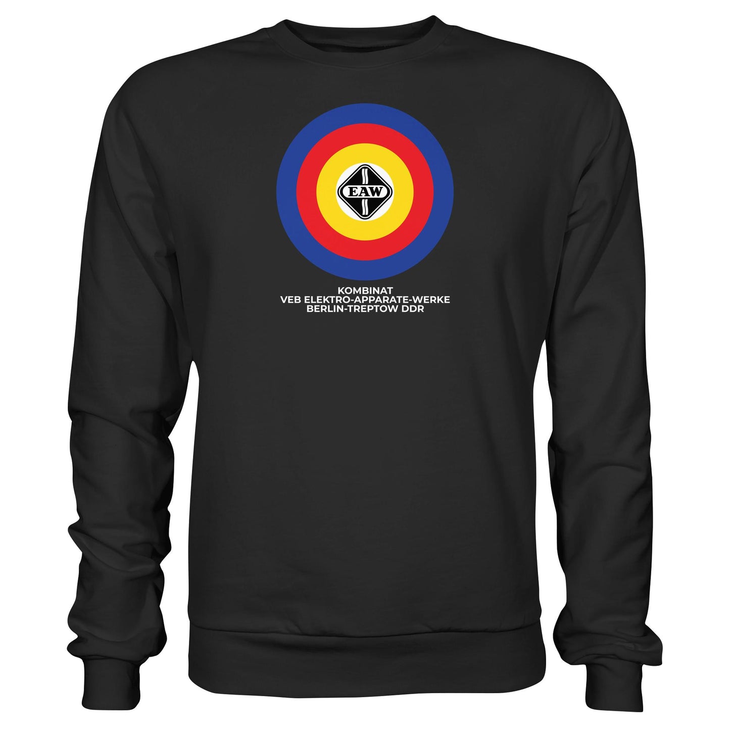 DDR Ostalgie Pullover Unisex • VEB ELEKTRO-APPARATE-WERKE BERLIN-TREPTOW
